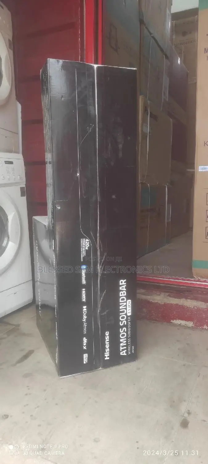 Hisense 3.1.2ch Atoms Sound Bar ( 420watts ) Powerful Sound
