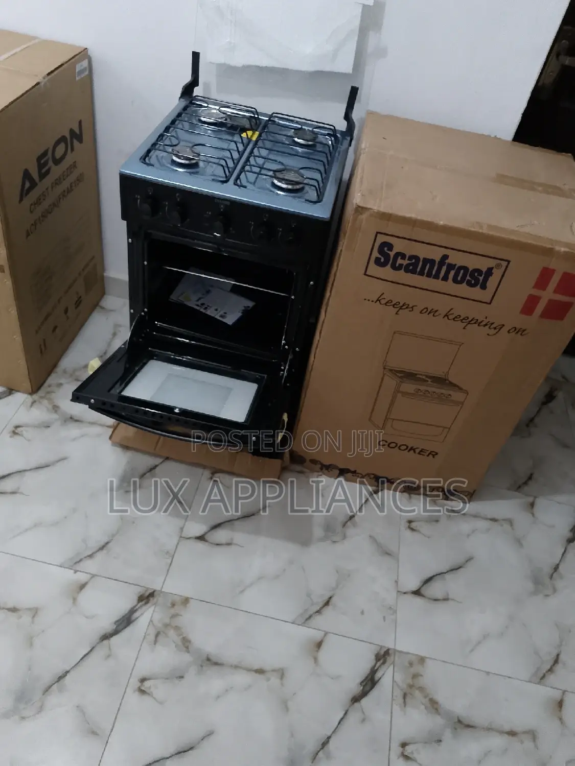 CK5400NG – 50X50 Scanfrost 4 Gas Burners