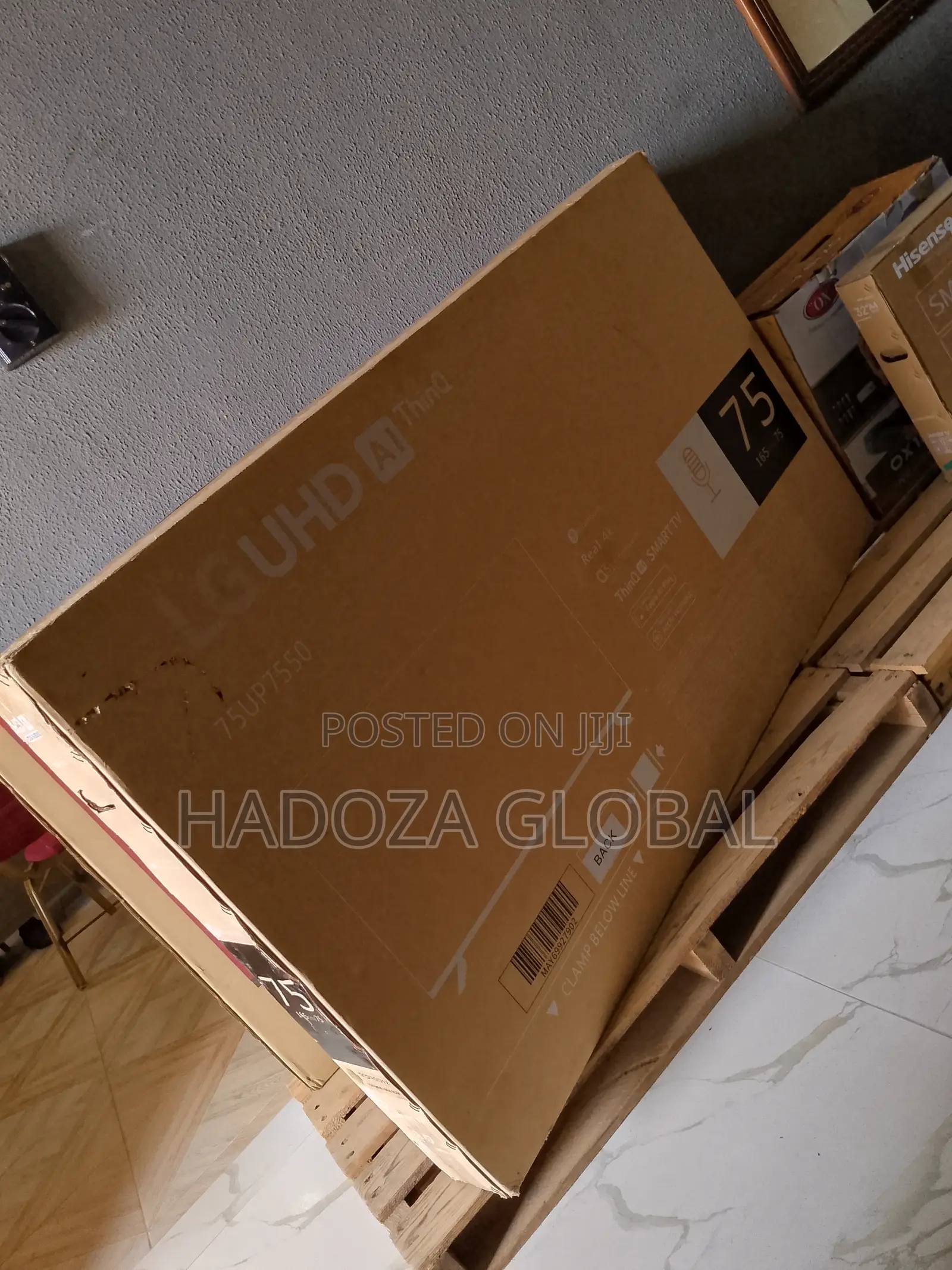 75 Inches Lg Smart Tv With Ultra High Defintion , Real 