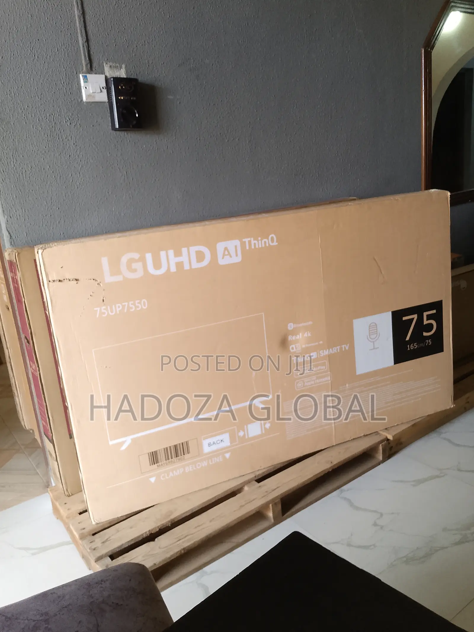 75 Inches Smart Real , Ultra High Definition