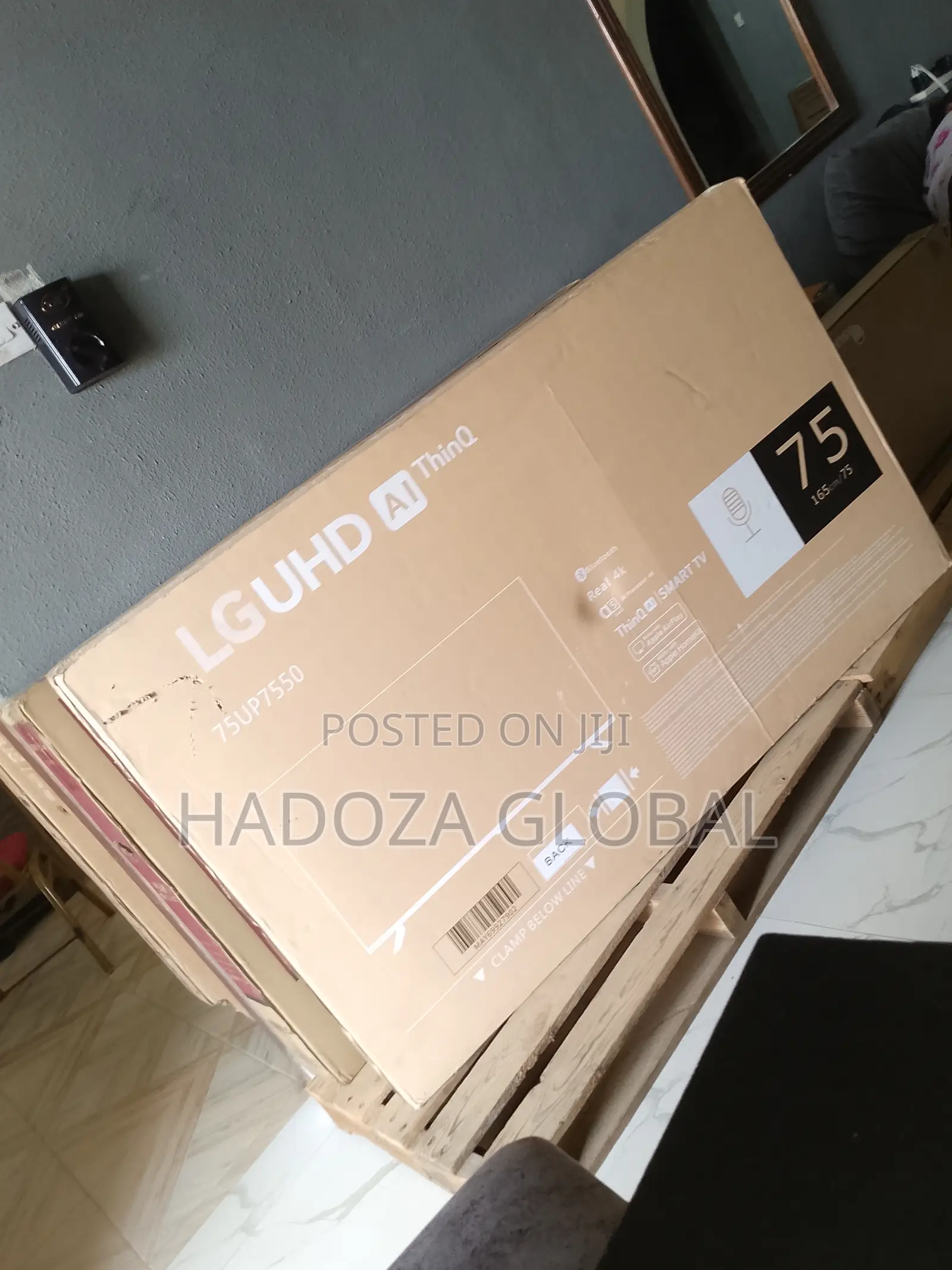 75 Inches Smart Real , Ultra High Definition
