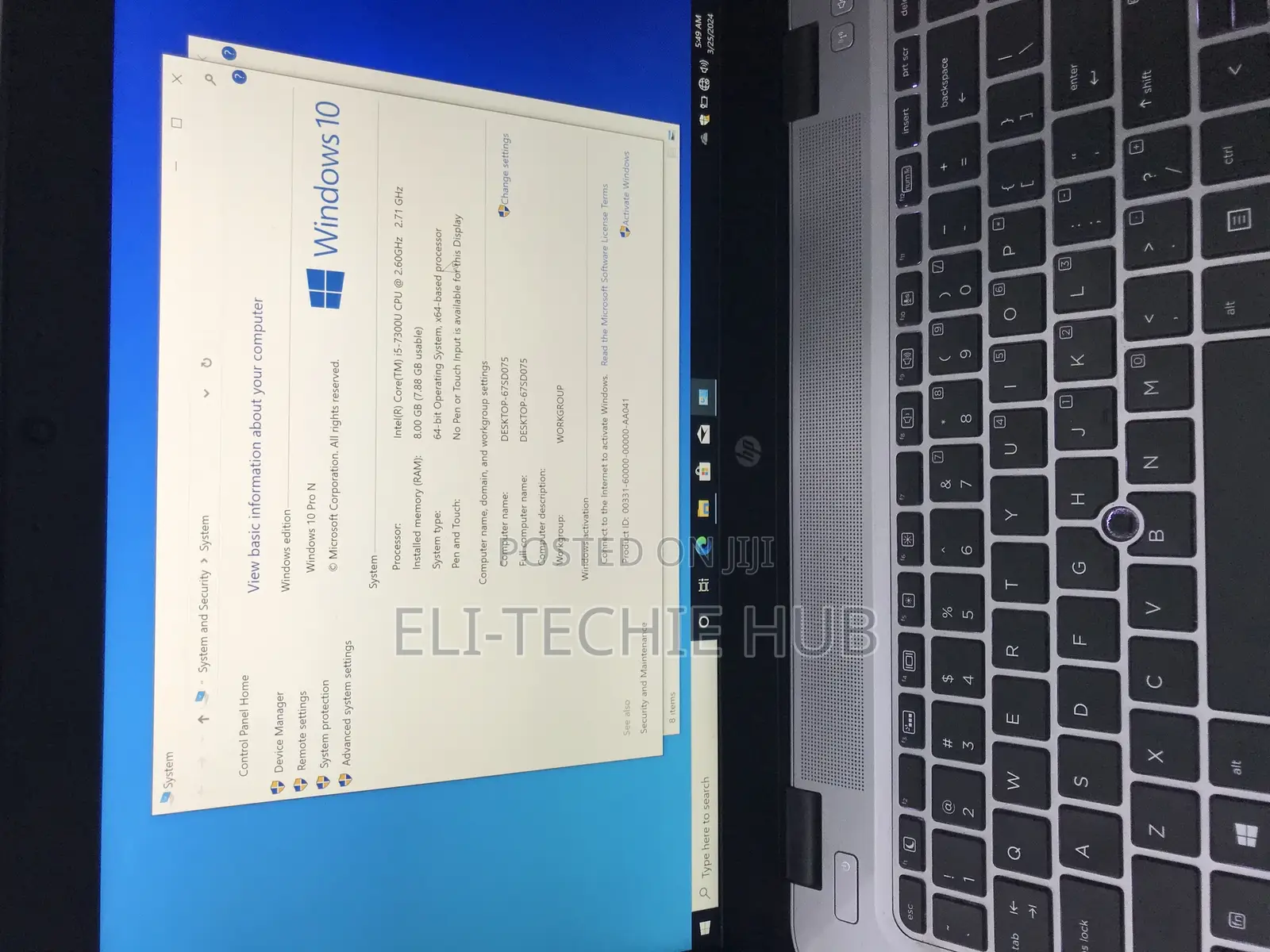 Laptop HP EliteBook 840 G4 8GB Intel Core I5 SSD 128GB