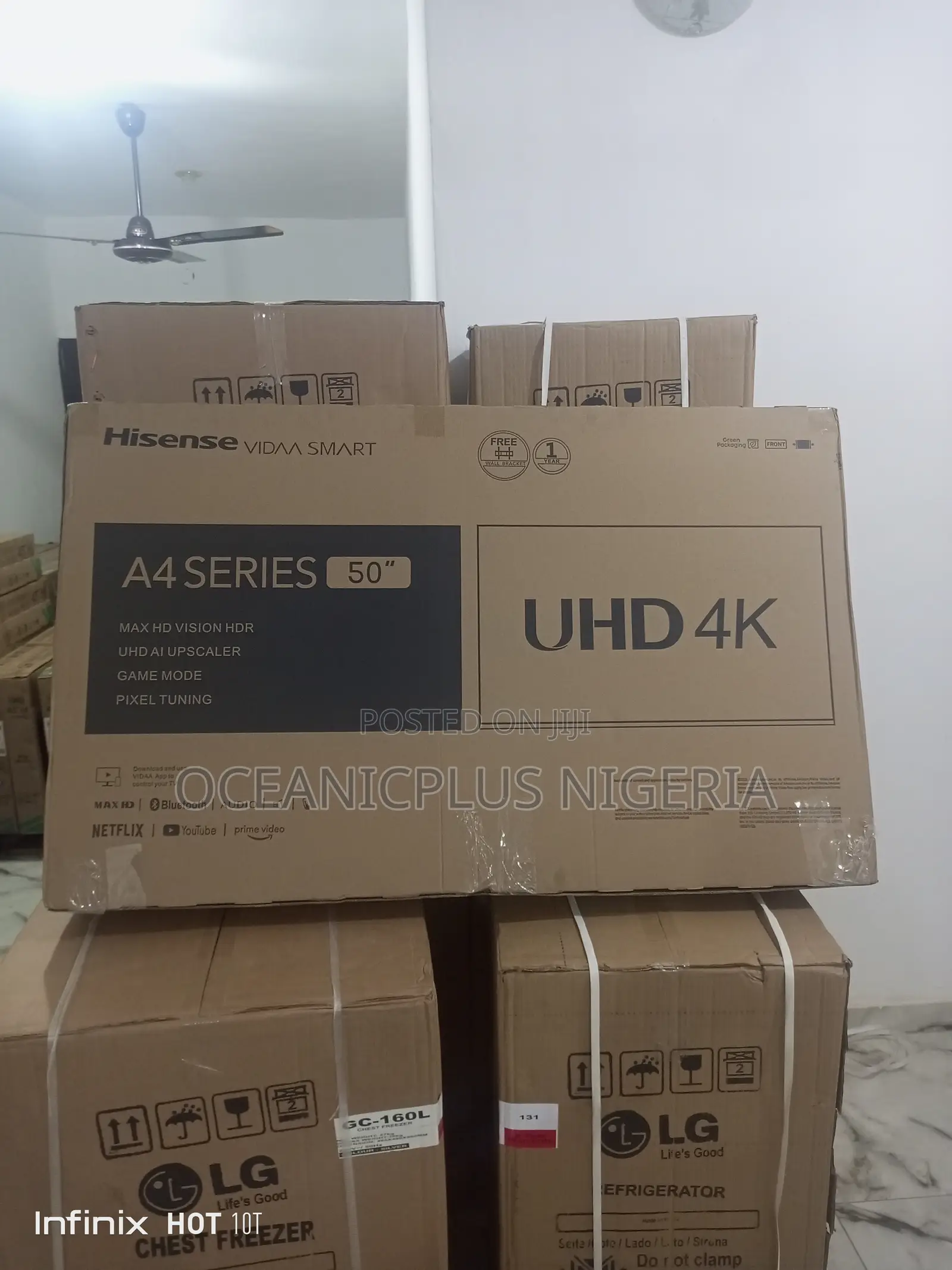 Brand New House Hisense 50 Inches Smart Tv