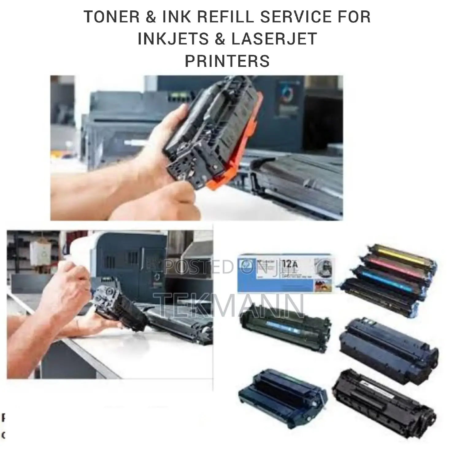 Toner Ink Cartridge Refill Service in Port Harcourt