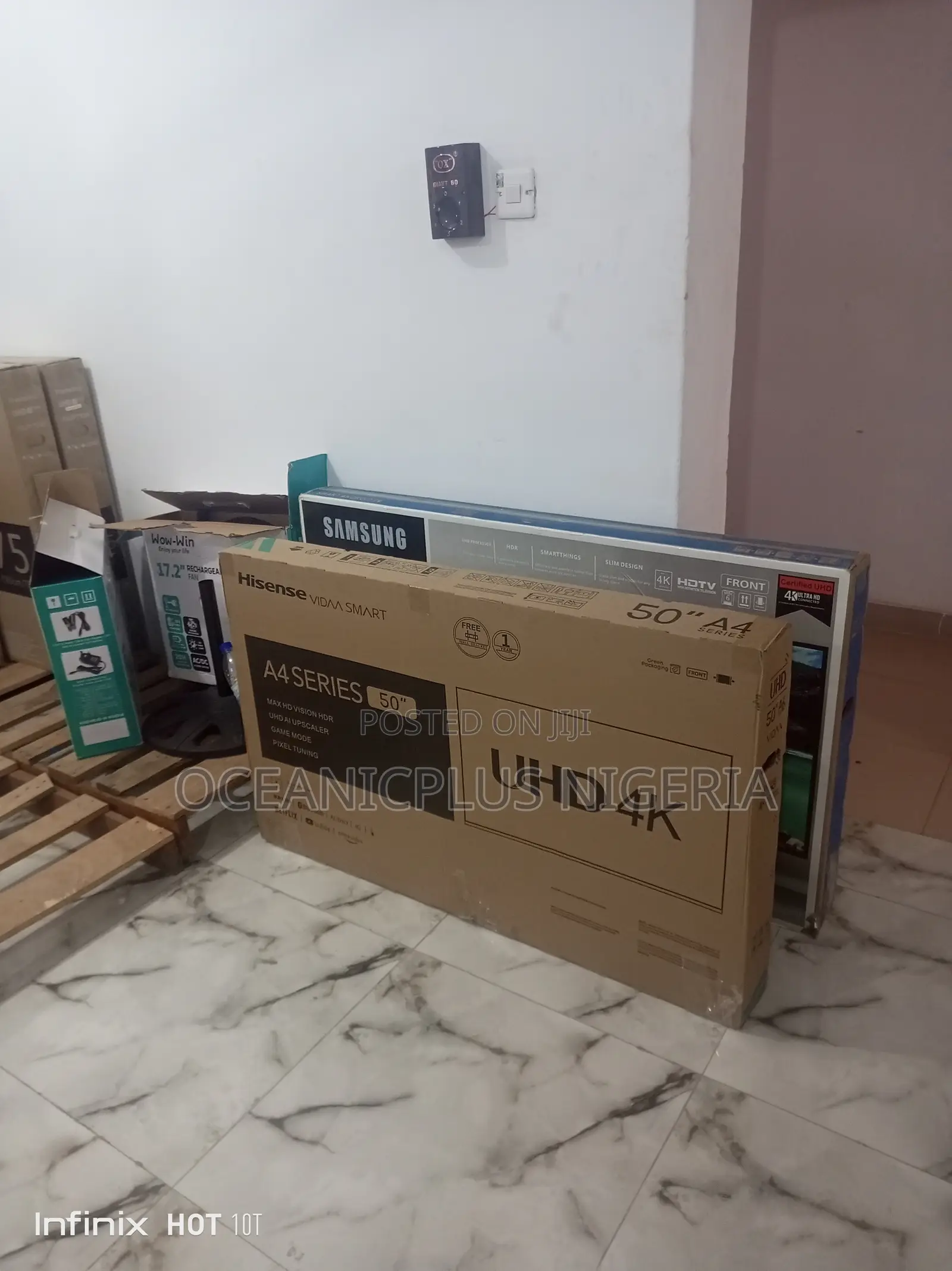 Brand New Hiseense 50 Inches Smart TV