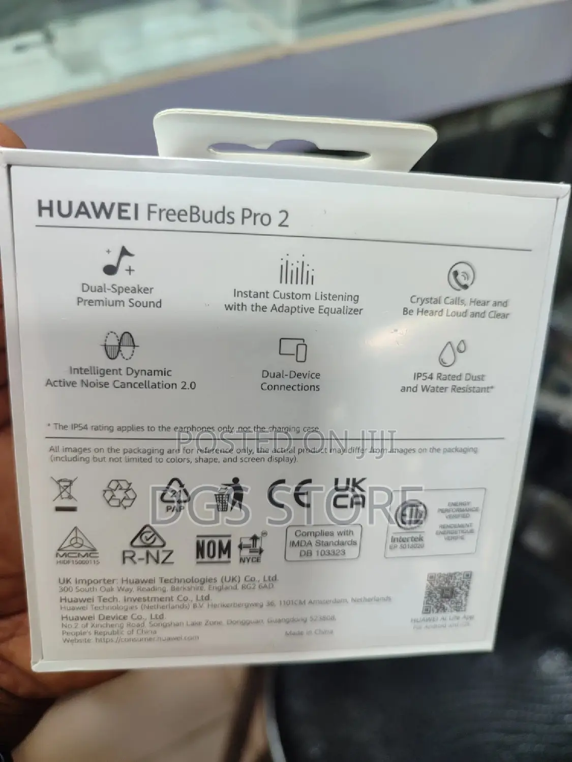 Huawei Freebud Pro 2 Noise Cancelling Bluetooth Earbuds