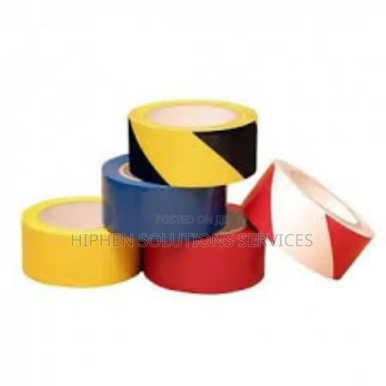 Heavy-duty PVC Yellow 33m Line Marking Tape
