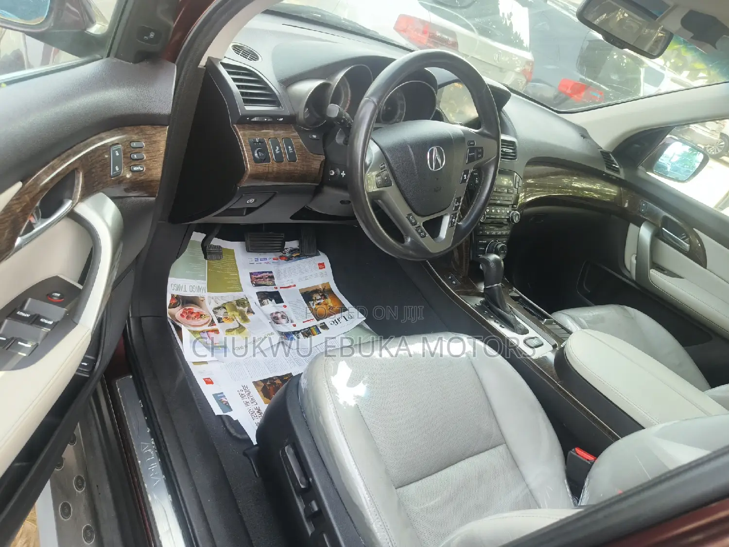 Acura MDX Advance Package SUV AWD (3.7L 6cyl 6A) 2010 Red