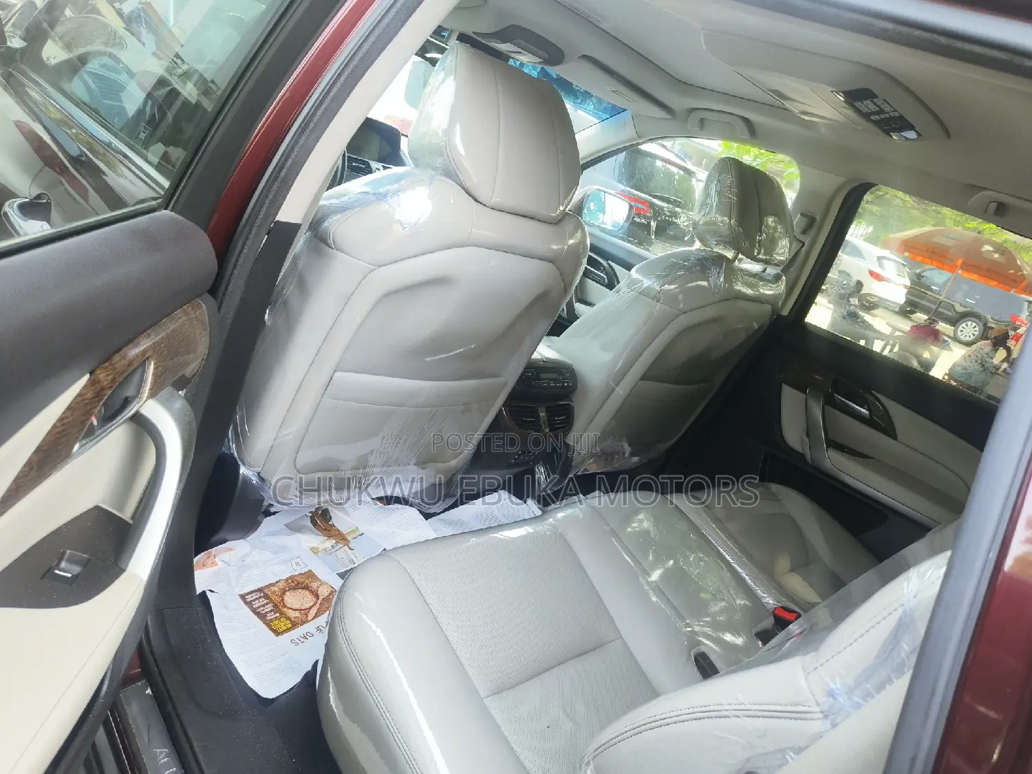 Acura MDX Advance Package SUV AWD (3.7L 6cyl 6A) 2010 Red