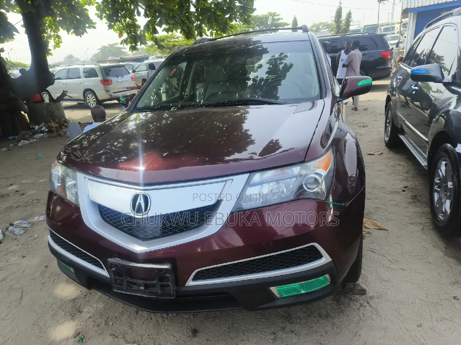 Acura MDX Advance Package SUV AWD (3.7L 6cyl 6A) 2010 Red
