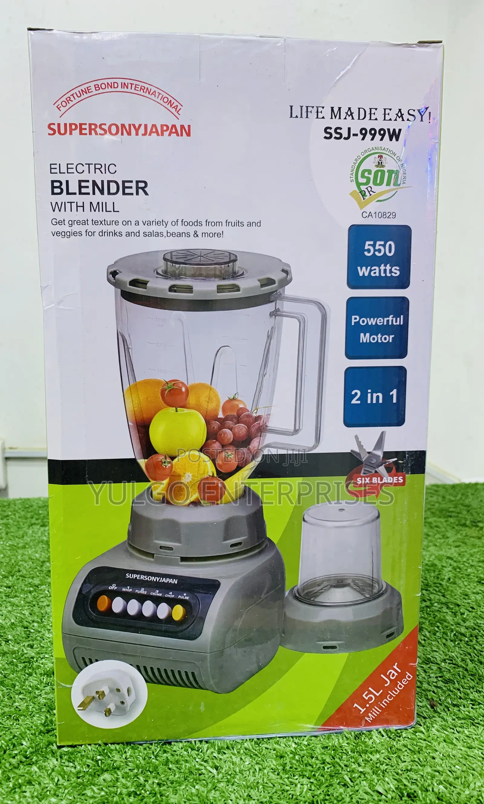 Supersonyjapan Electric Blender