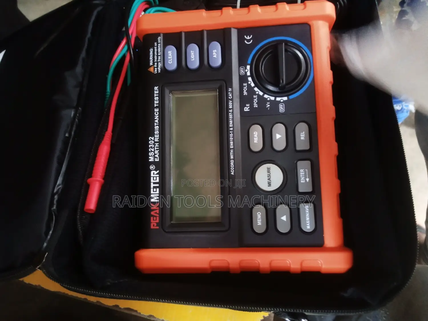 Peak Meter Ms2302, Earth Resistance Tester