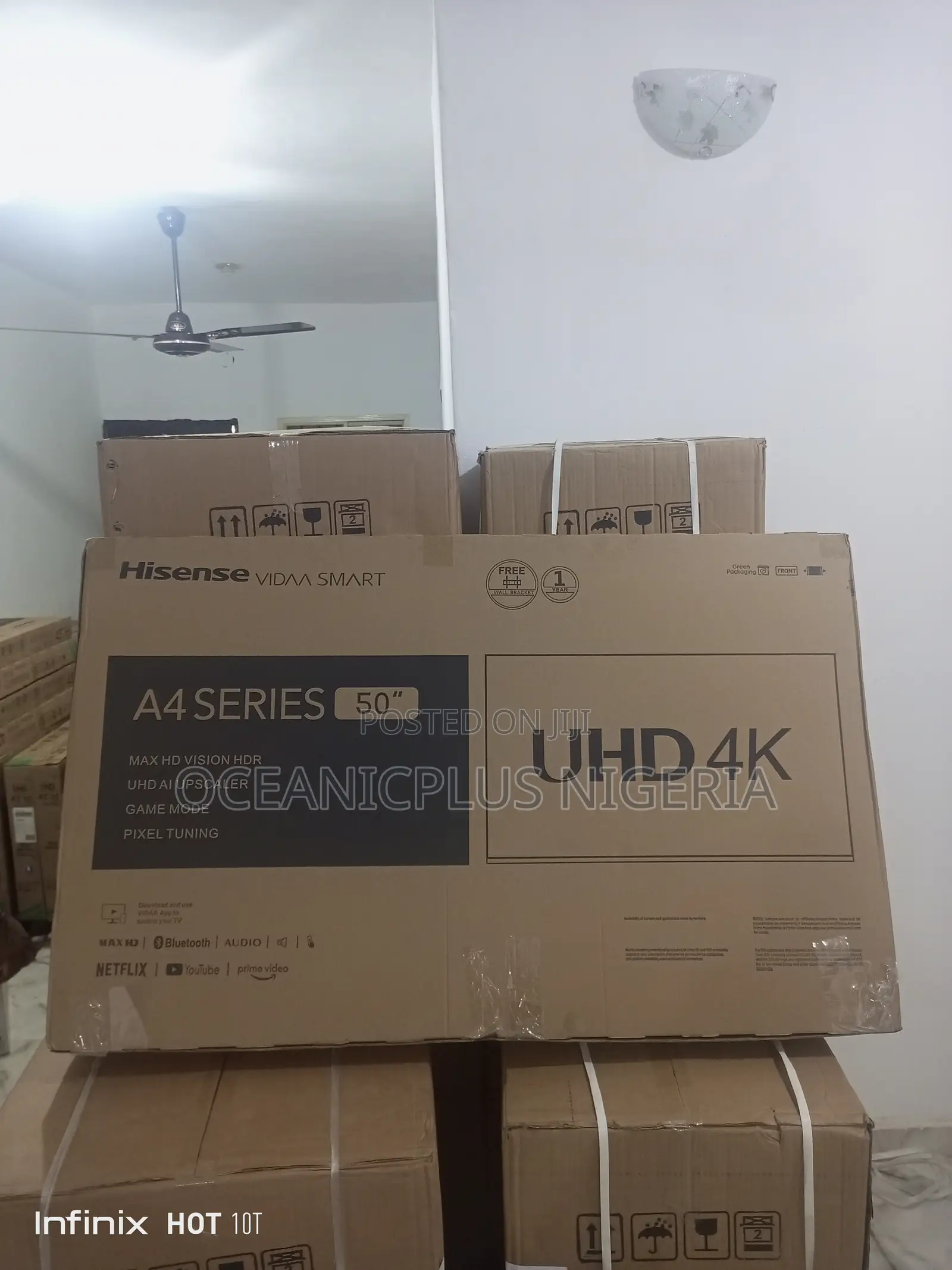 Lastest New Hisense 50 Inches Smart TV