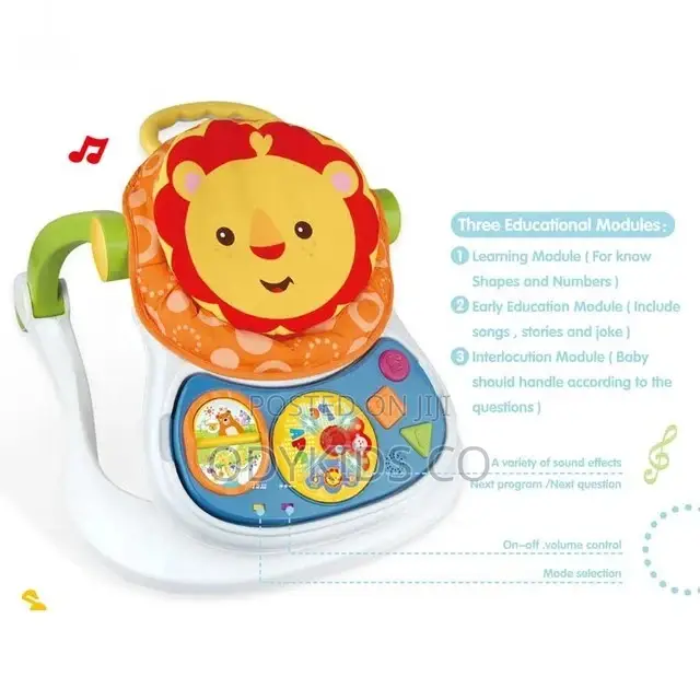 Baby Learning Activity 4 in 1 Plush Baby Musical
Walker