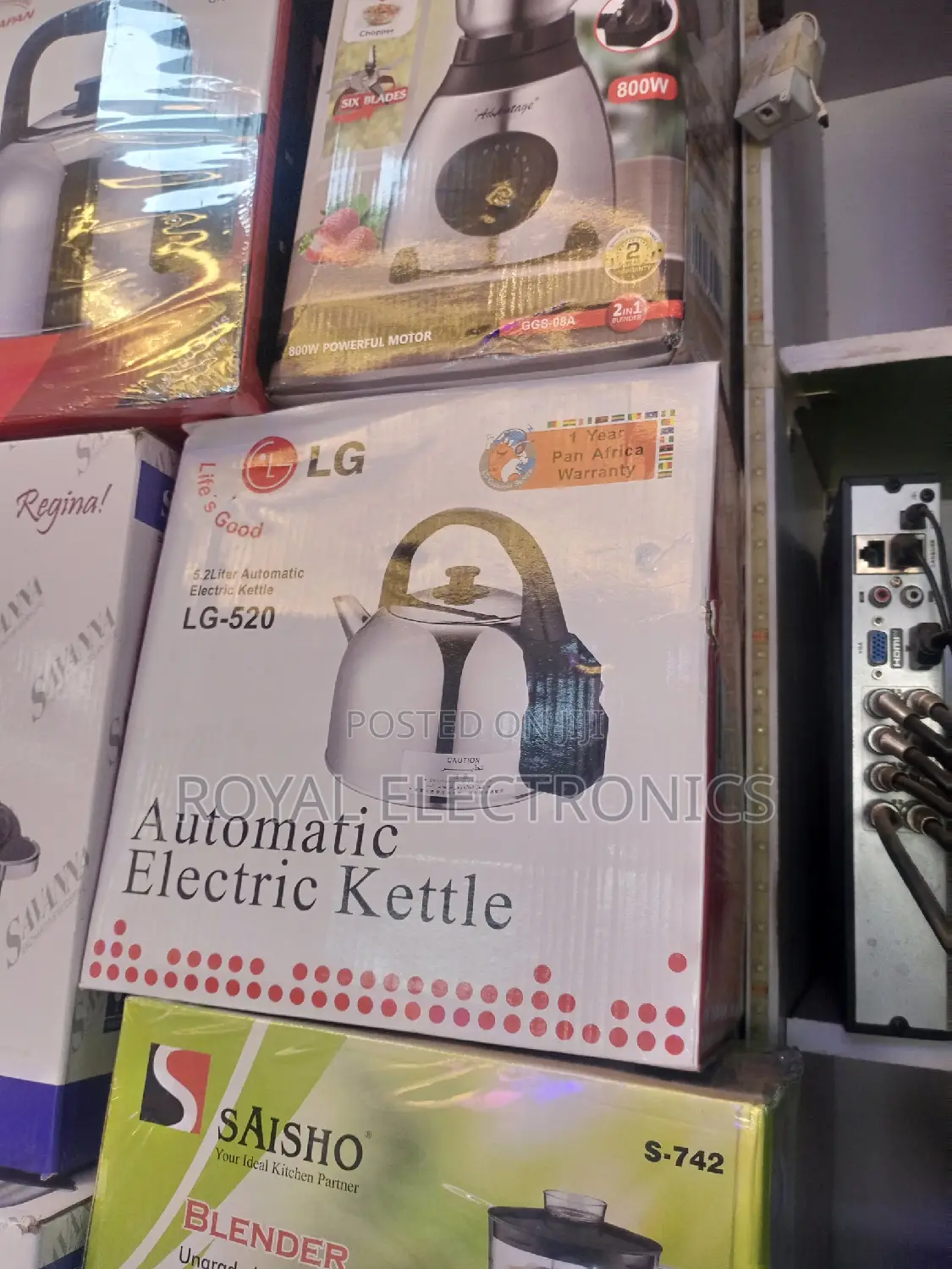 World Class LG 5.2L Automated Electric Kettle