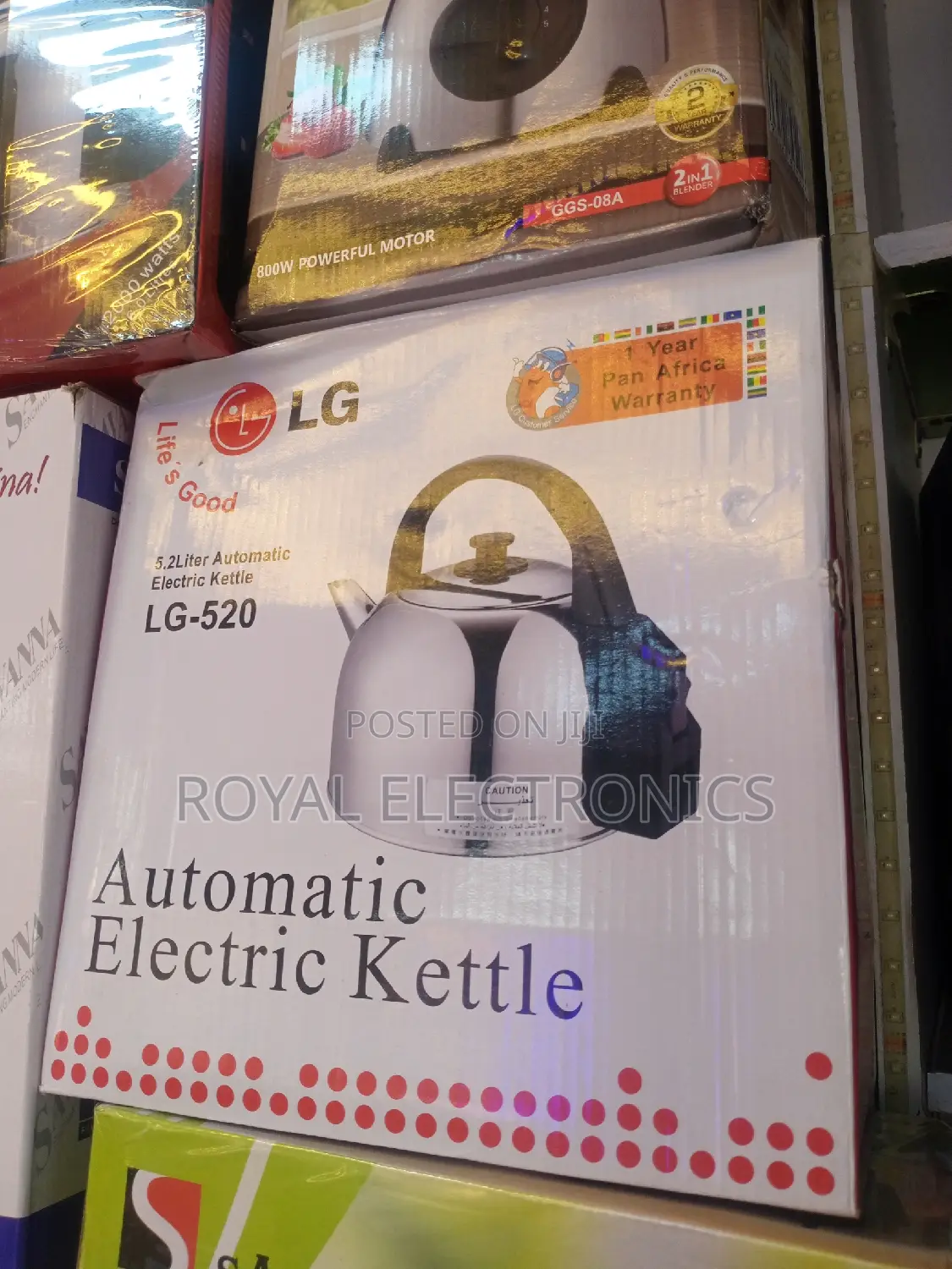 Top Class LG 5.2L Automated Electric Kettle