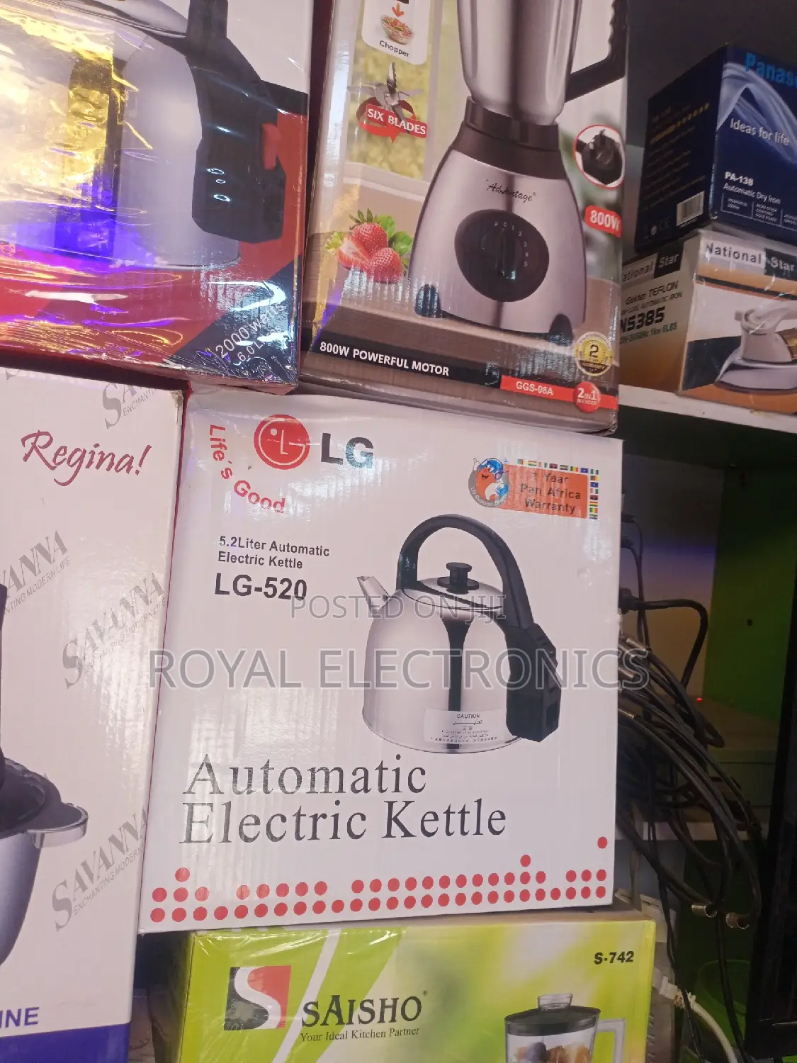 Standard LG 5.2L Automated Electric Kettle