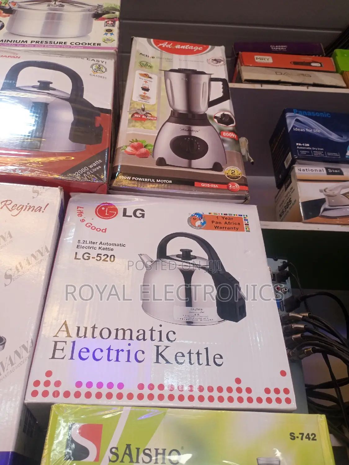 Newly Branded LG 5.2L Automated Electric Kettle