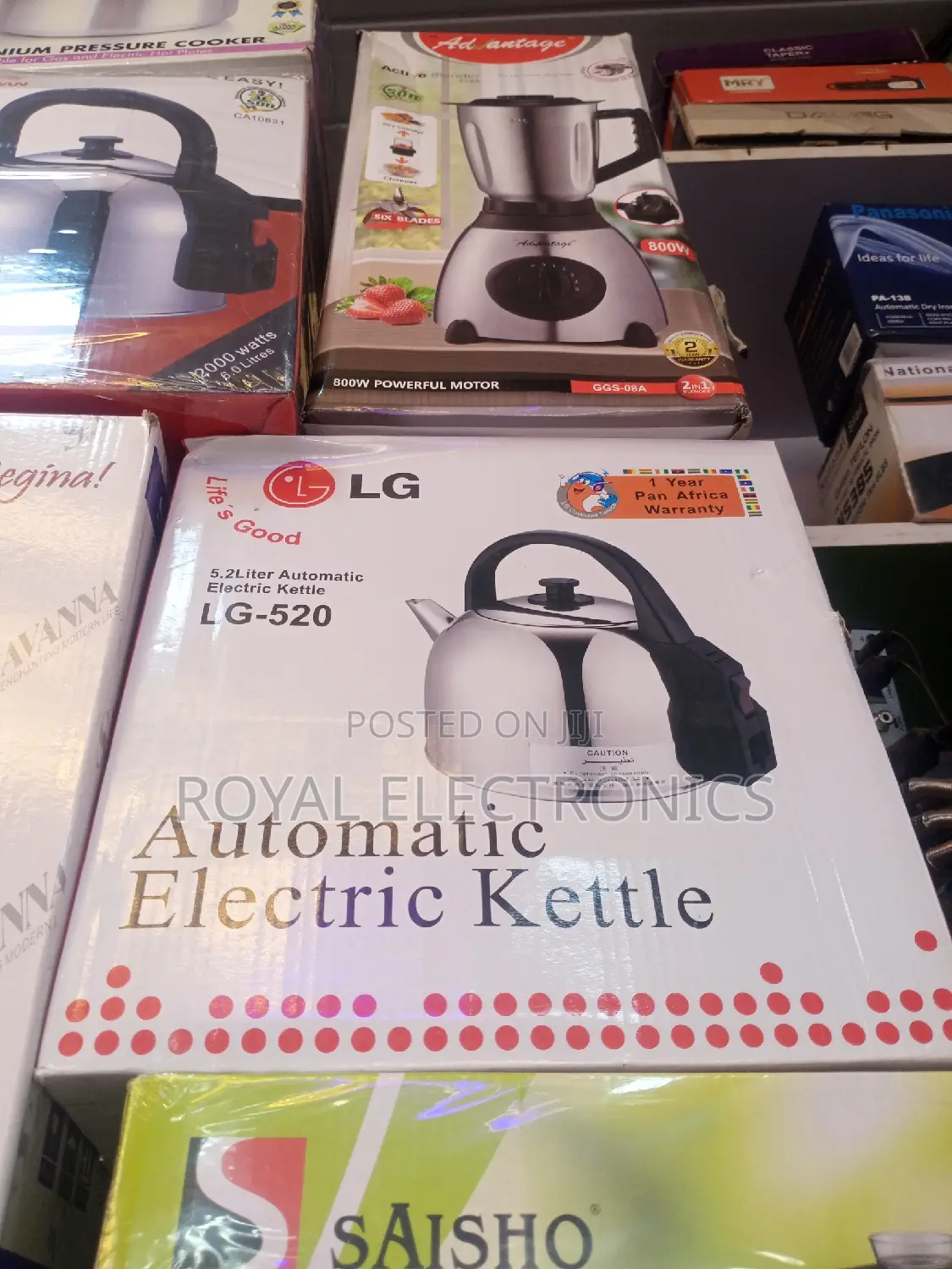 Newly Branded LG 5.2L Automated Electric Kettle