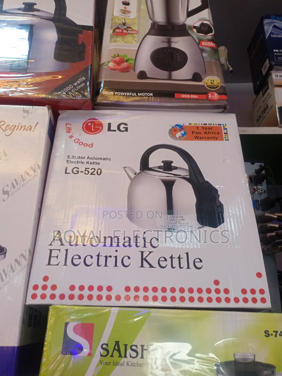 High Quality LG 5.2L Automated Electric Kettle