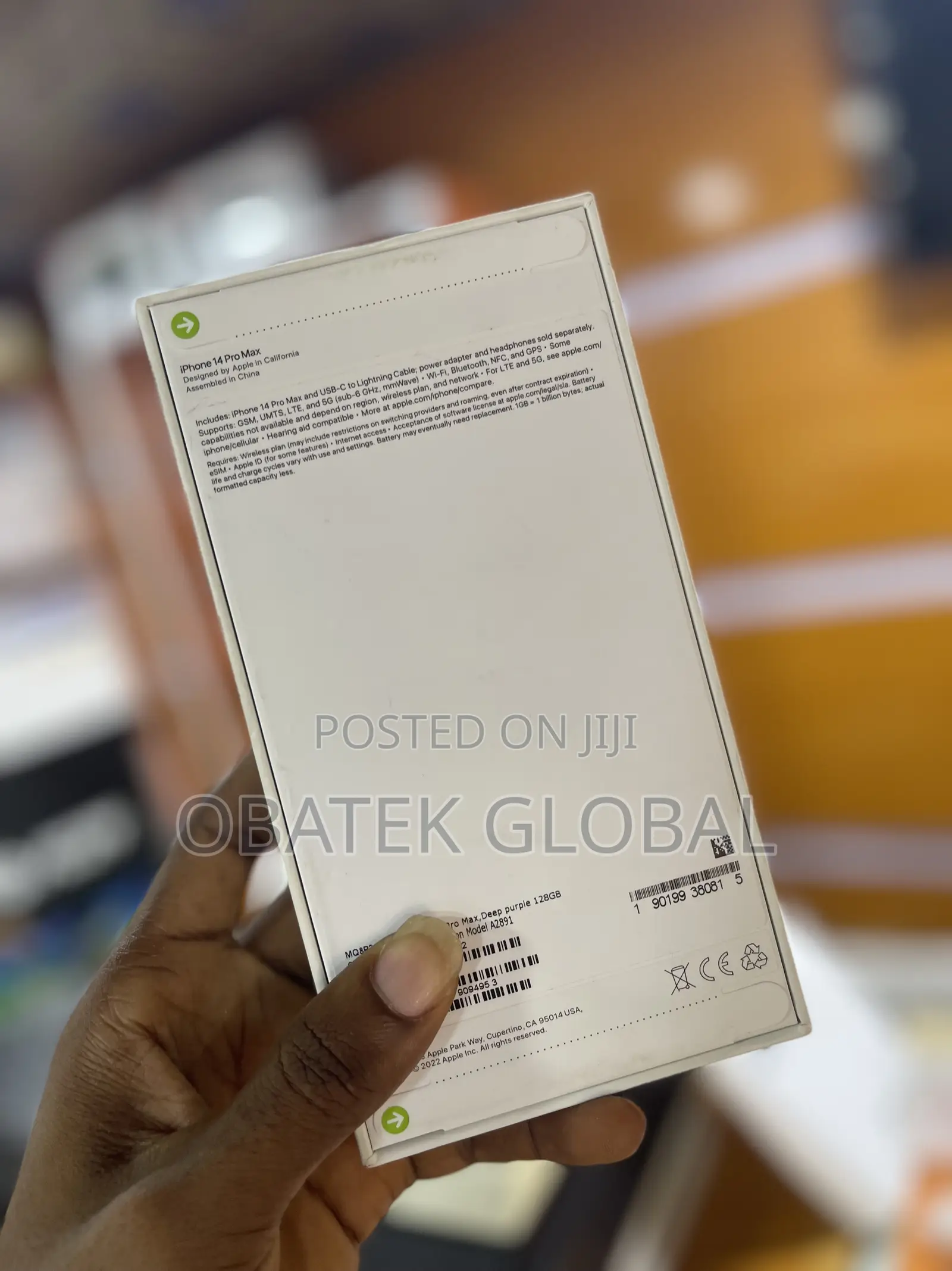 New Apple iPhone 14 Pro 128 GB Purple