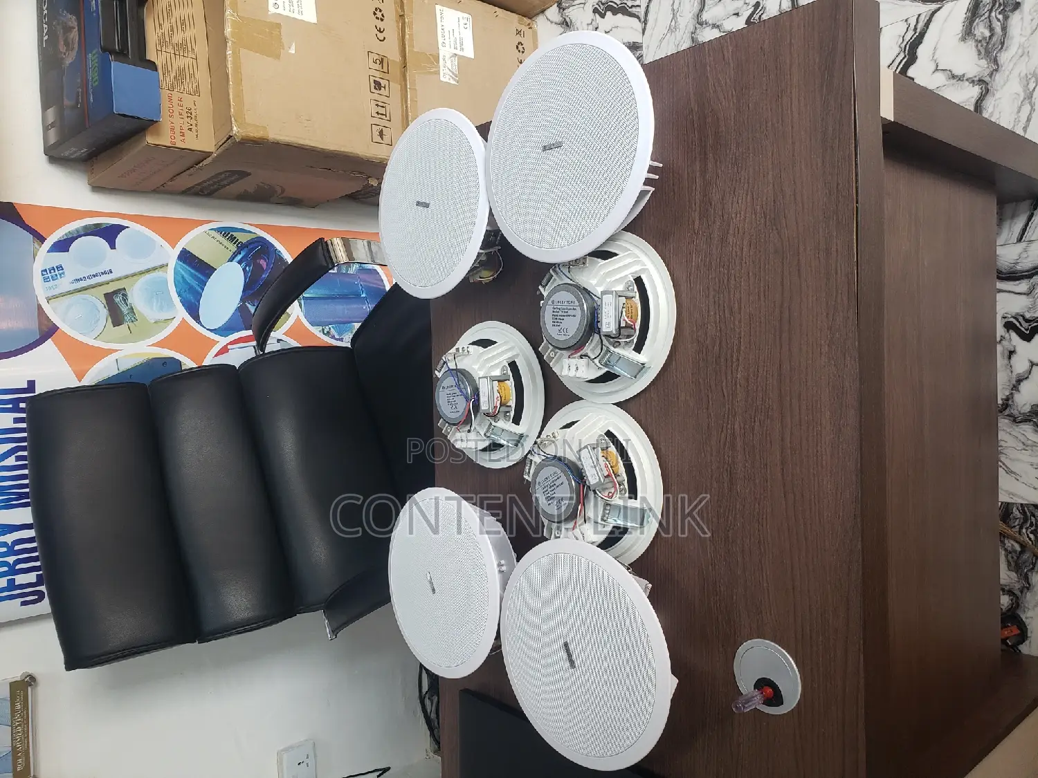 Smart Home 7 In1 Bluetooth Ceiling/Pop Speakers