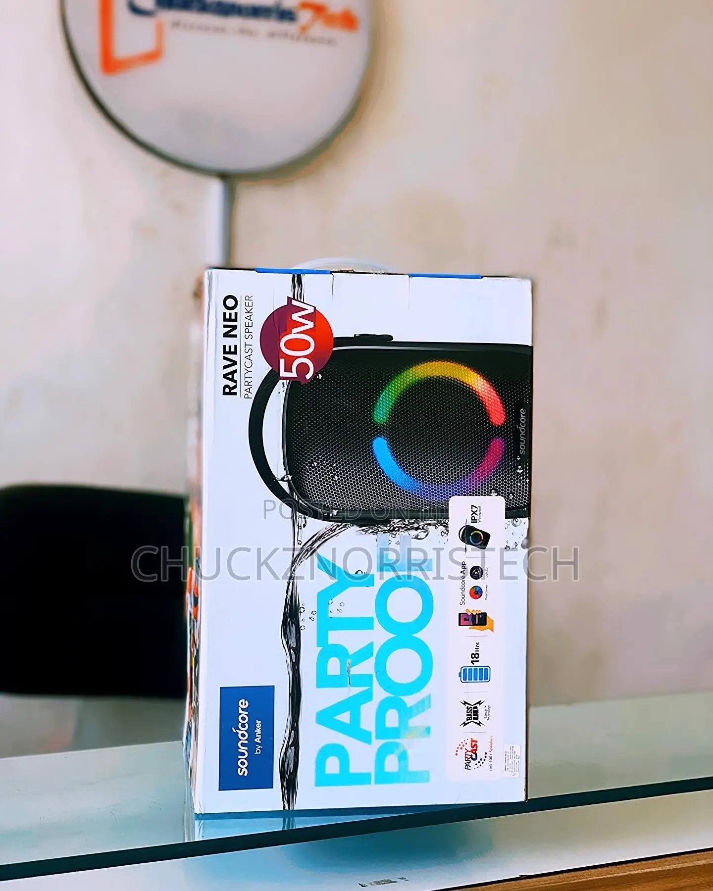 Anker Sound Core Rave Neo Partyproof 50W Speaker