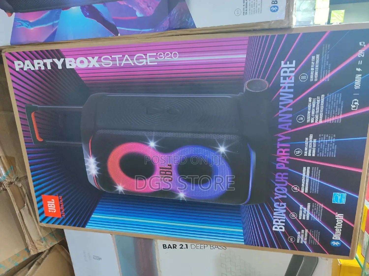 JBL Partybox Stage 320 Bluetooth Speaker