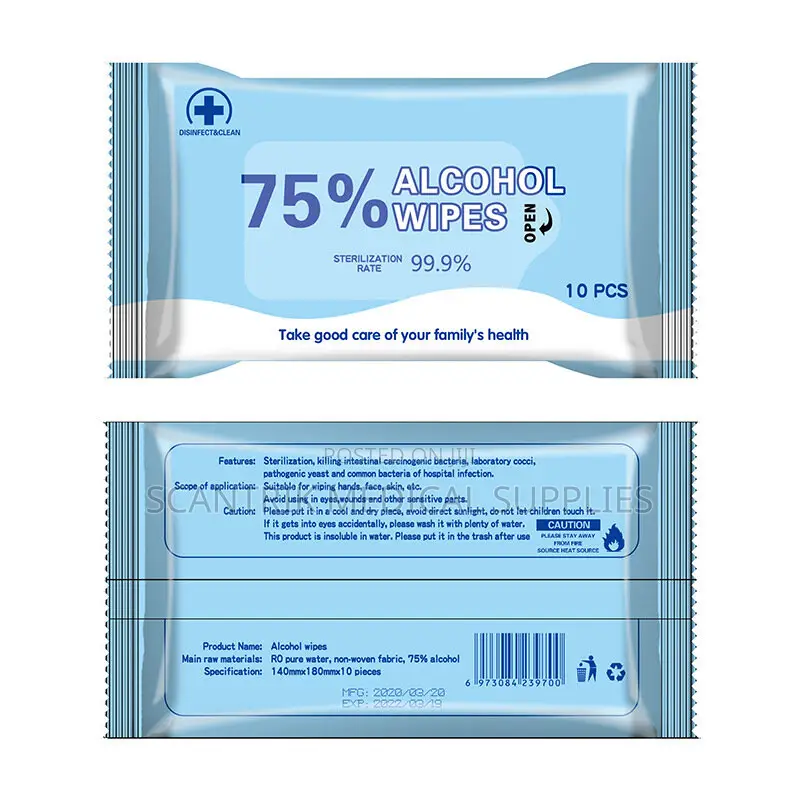 Scantrik Alcohol Wipes