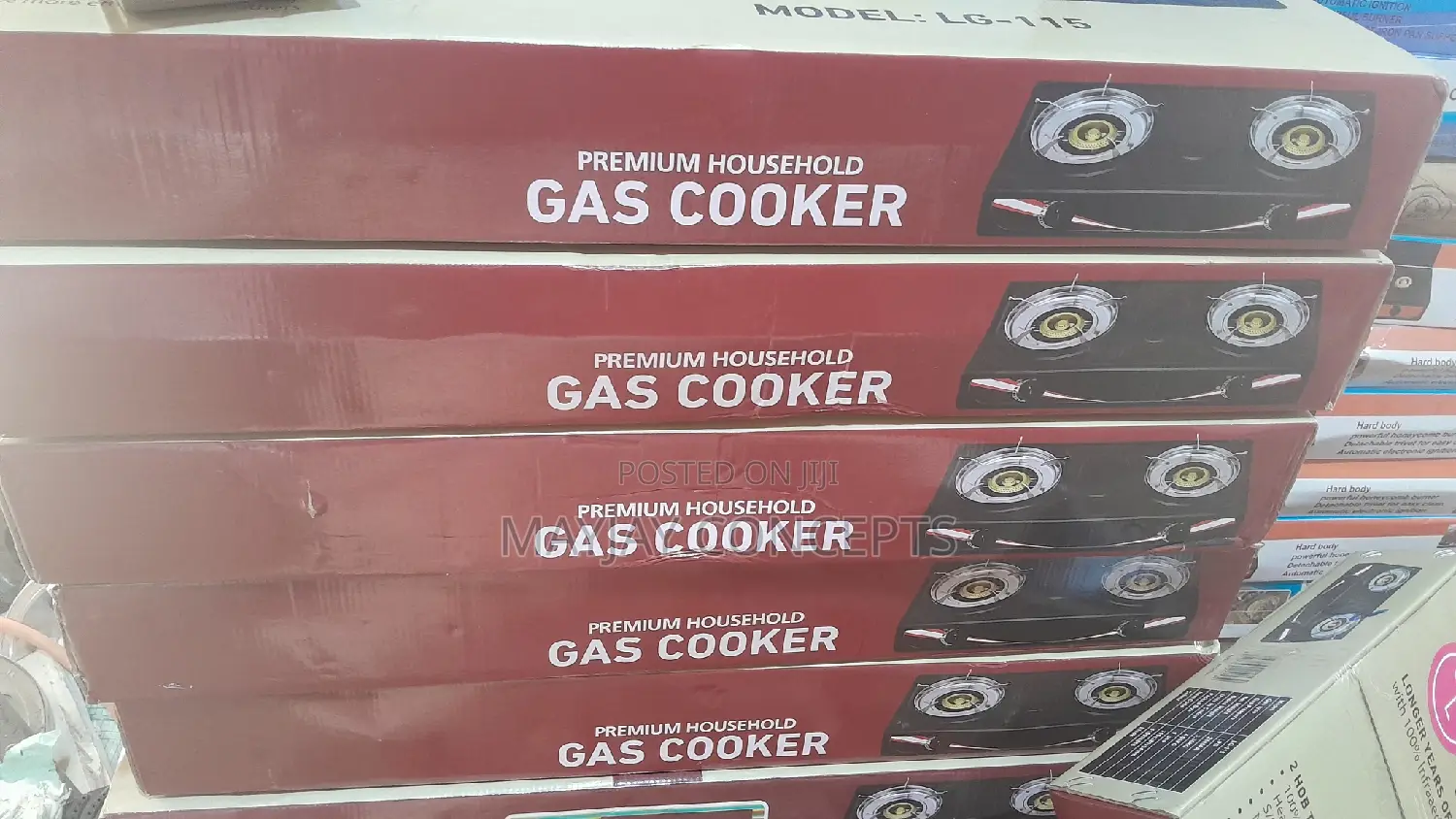 Lg Table Gas Double Burner-Premium Household Gas Cooker