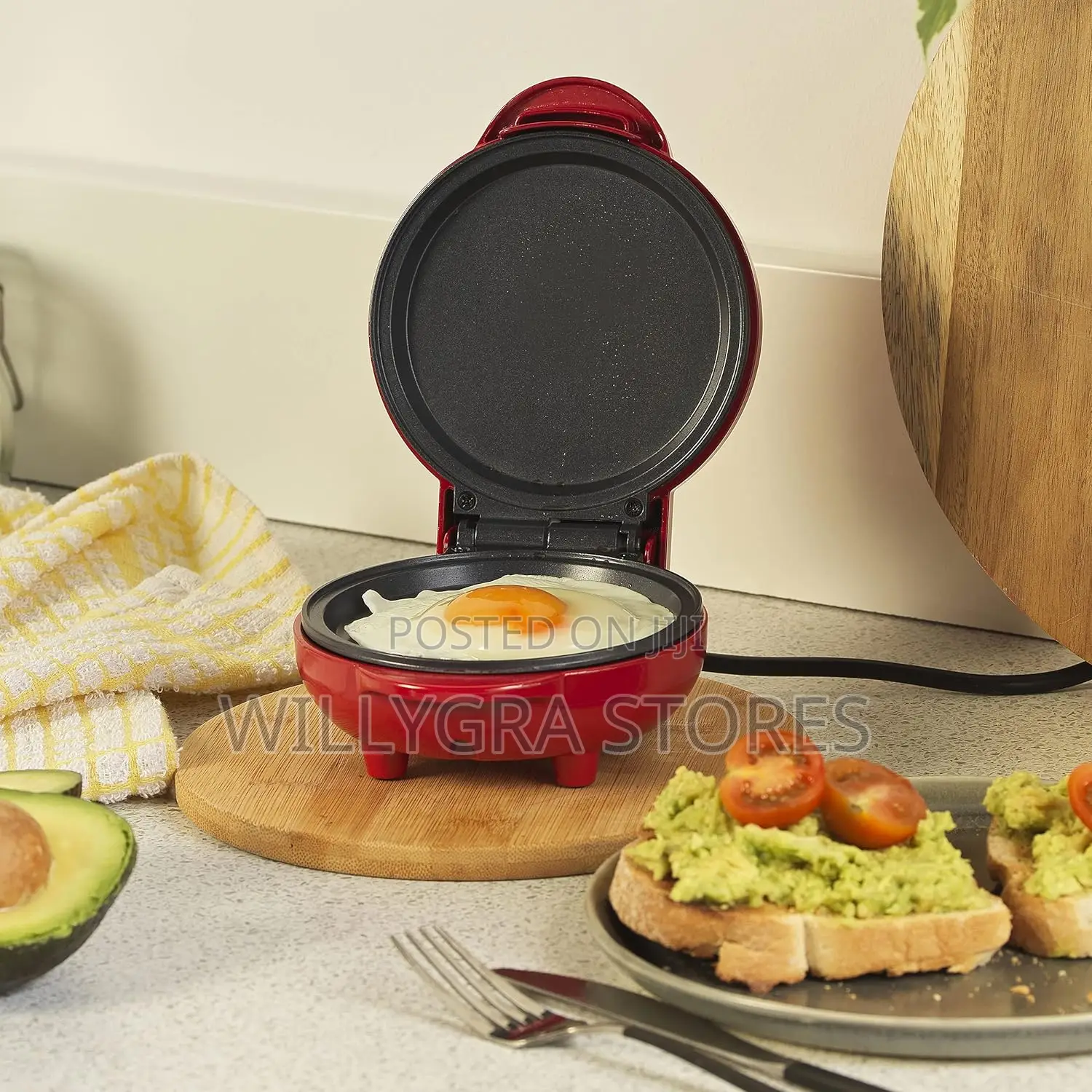 Giles Posner Mini Snack Maker - Non-Stick Multicooker