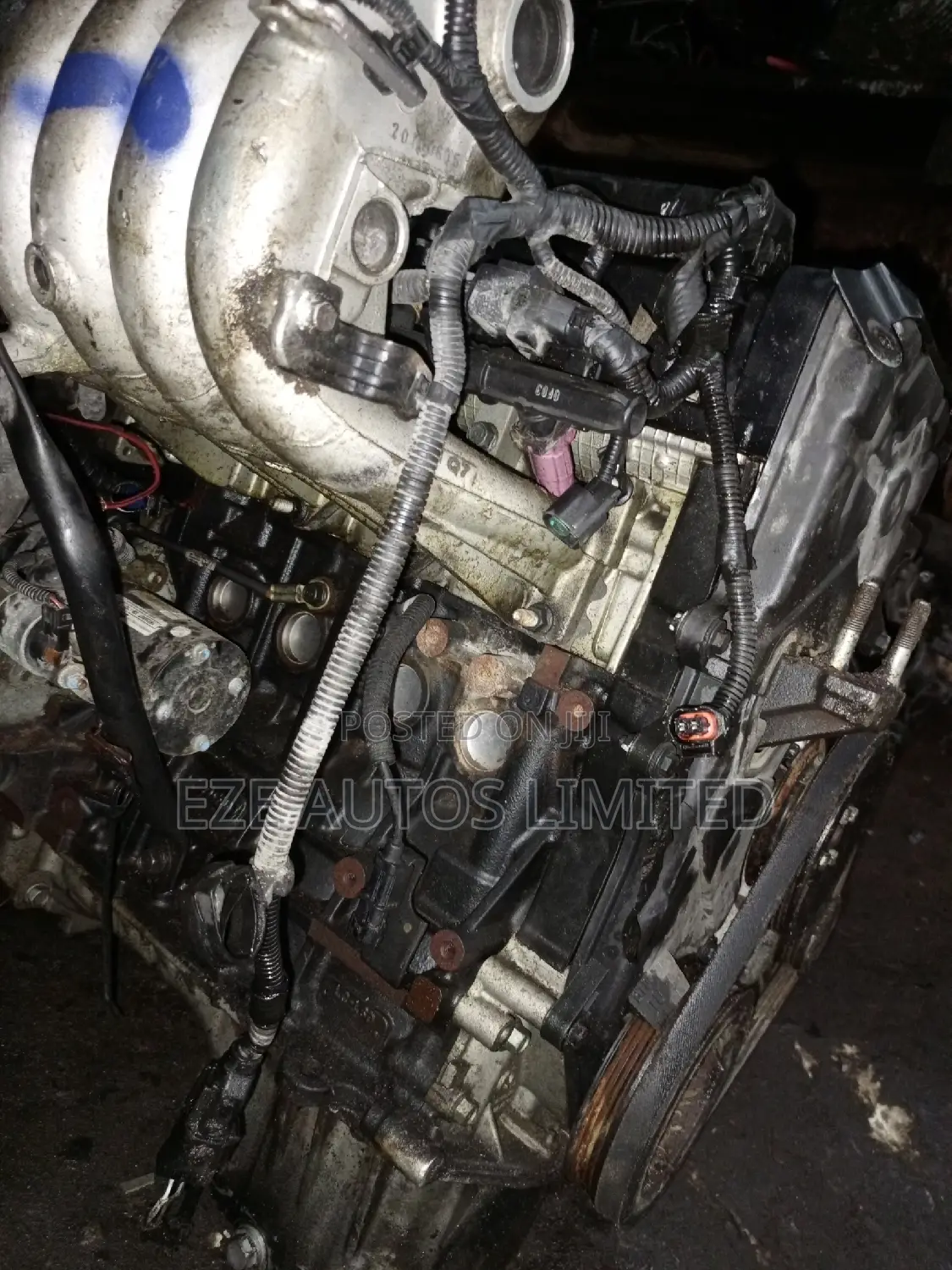 Complete Engine and Gearbox for Kia Rio 2008.