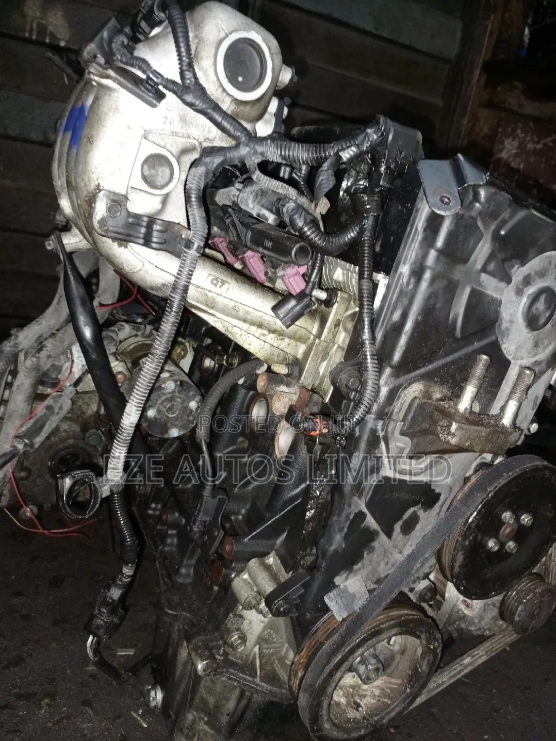 Complete Engine and Gearbox for Kia Rio 2008.