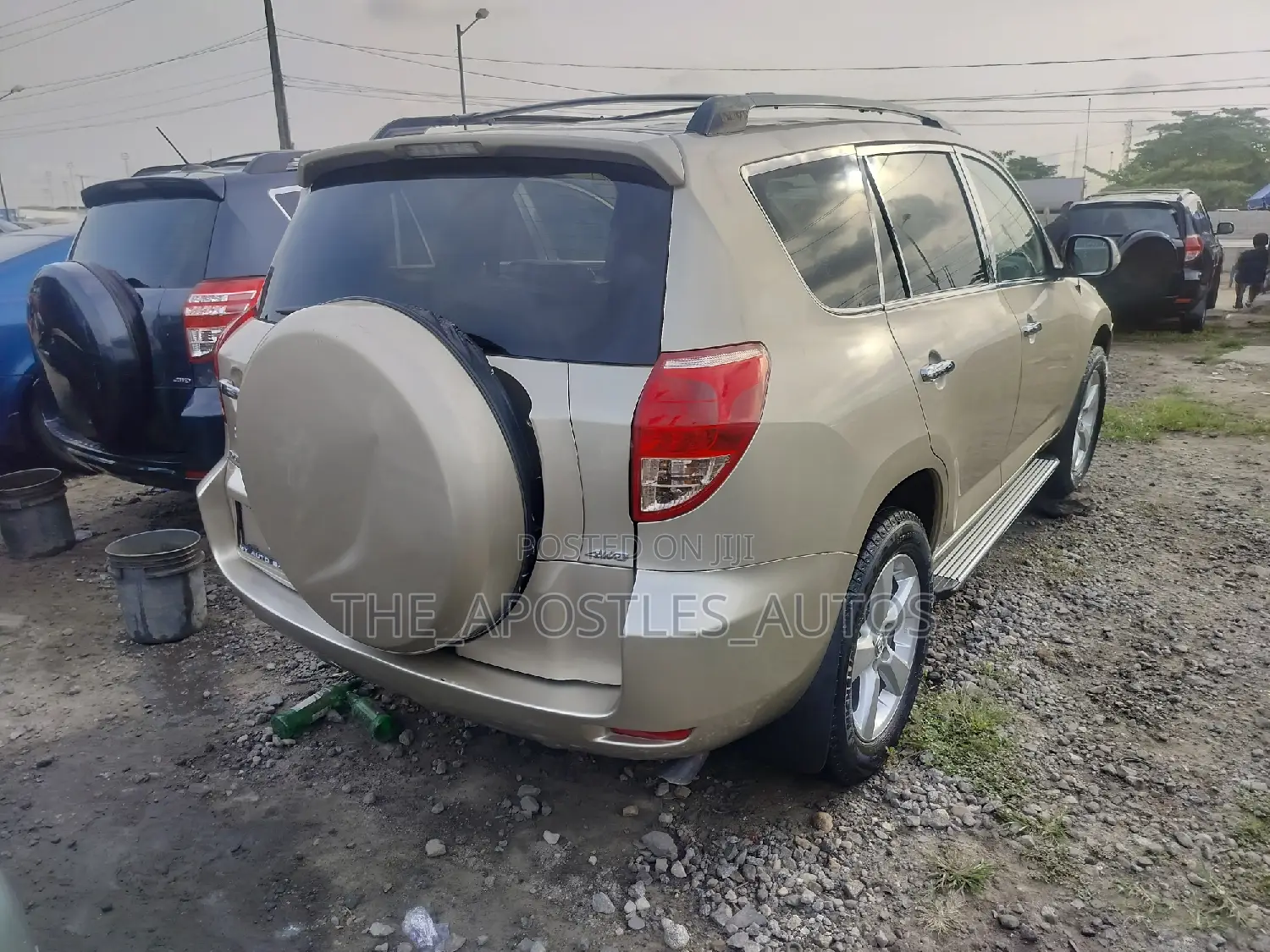 Toyota RAV4 Limited 2008 Gold