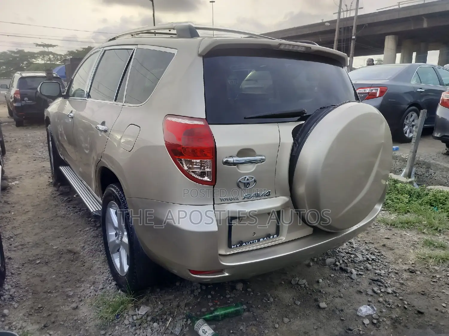Toyota RAV4 Limited 2008 Gold