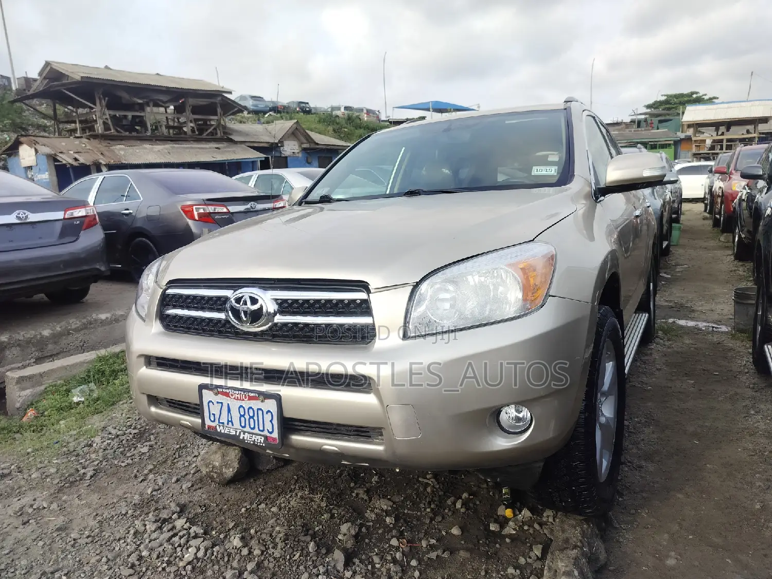 Toyota RAV4 Limited 2008 Gold