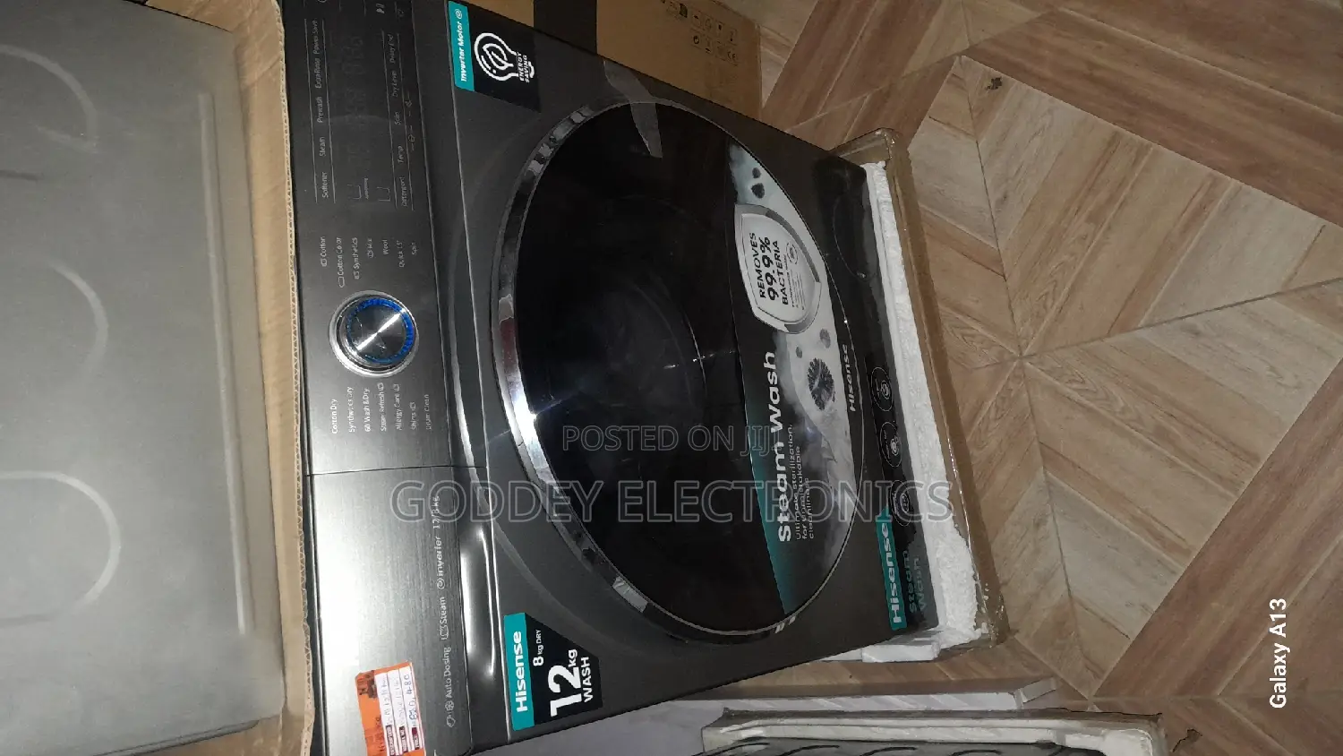 Hisense Automatic Washing Machine 12kg Inverter