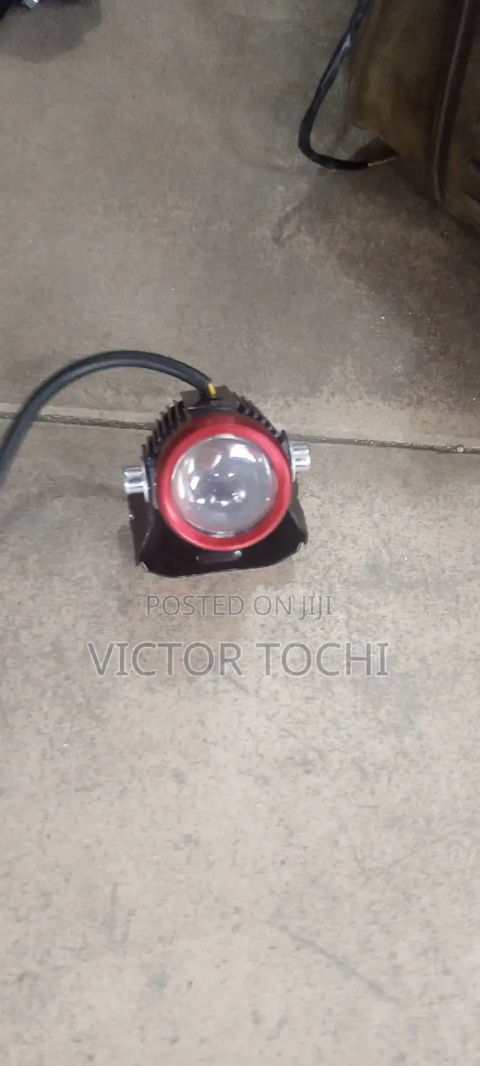 Super Bright LED Mini Driving Fork Light With Relay
