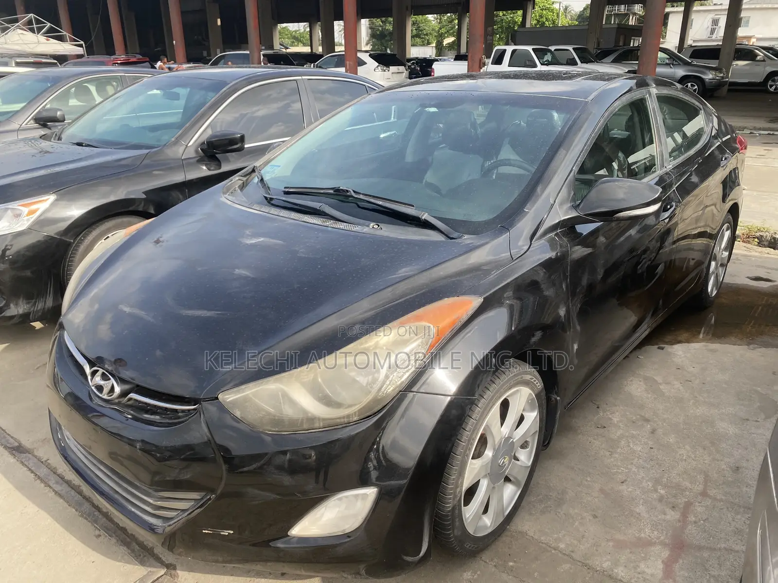 Hyundai Elantra Limited 2011 Black