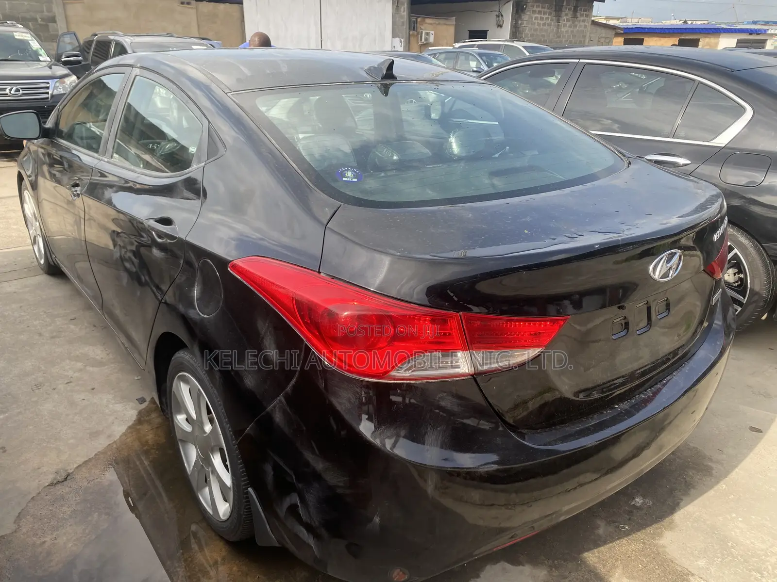 Hyundai Elantra Limited 2011 Black