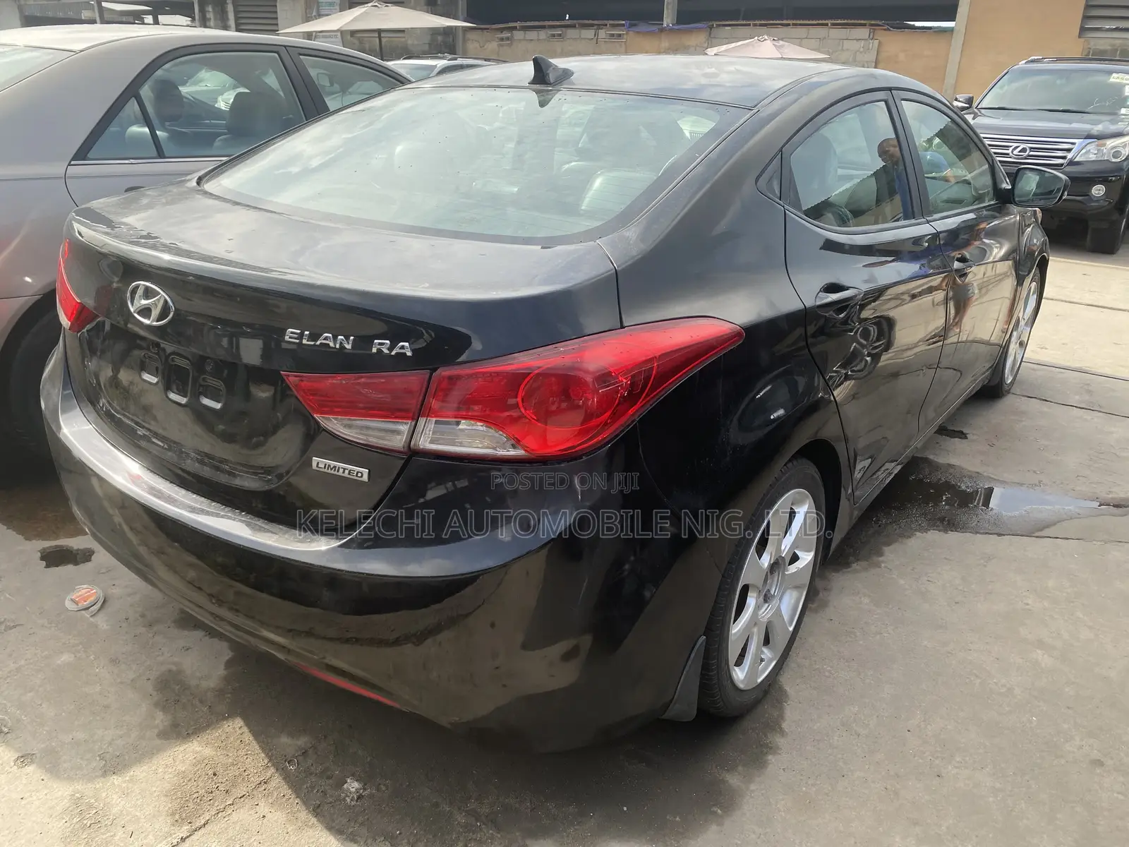 Hyundai Elantra Limited 2011 Black