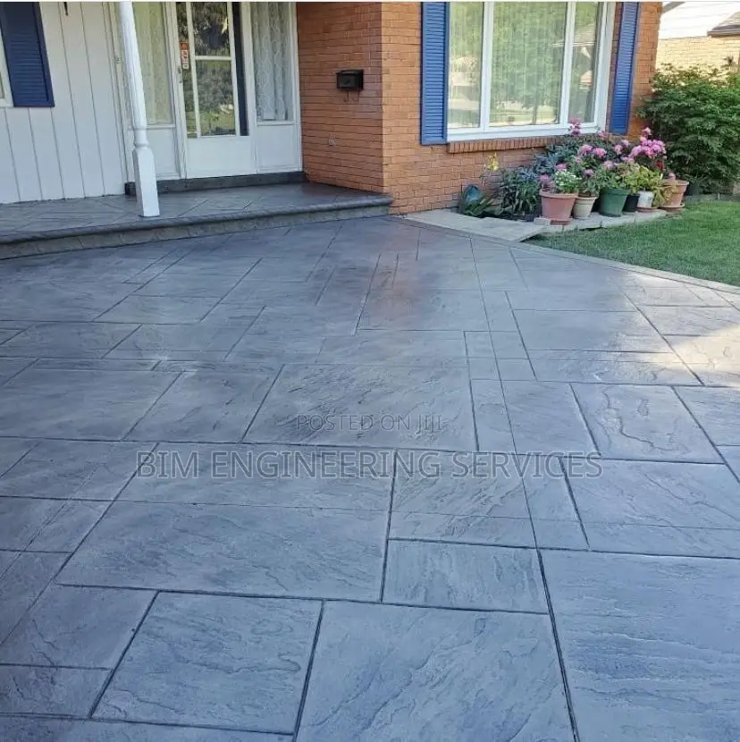 Sealer Polish, Release Agent, Blue Slate Color Hardener
