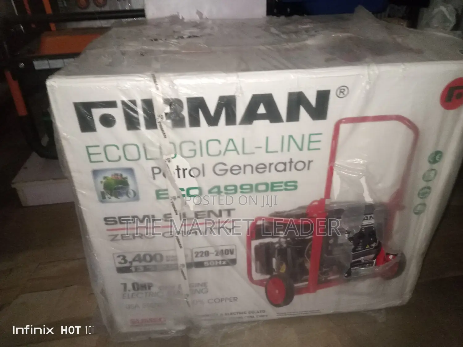 Firman 4.5kva Kick and Start Generator 4990es