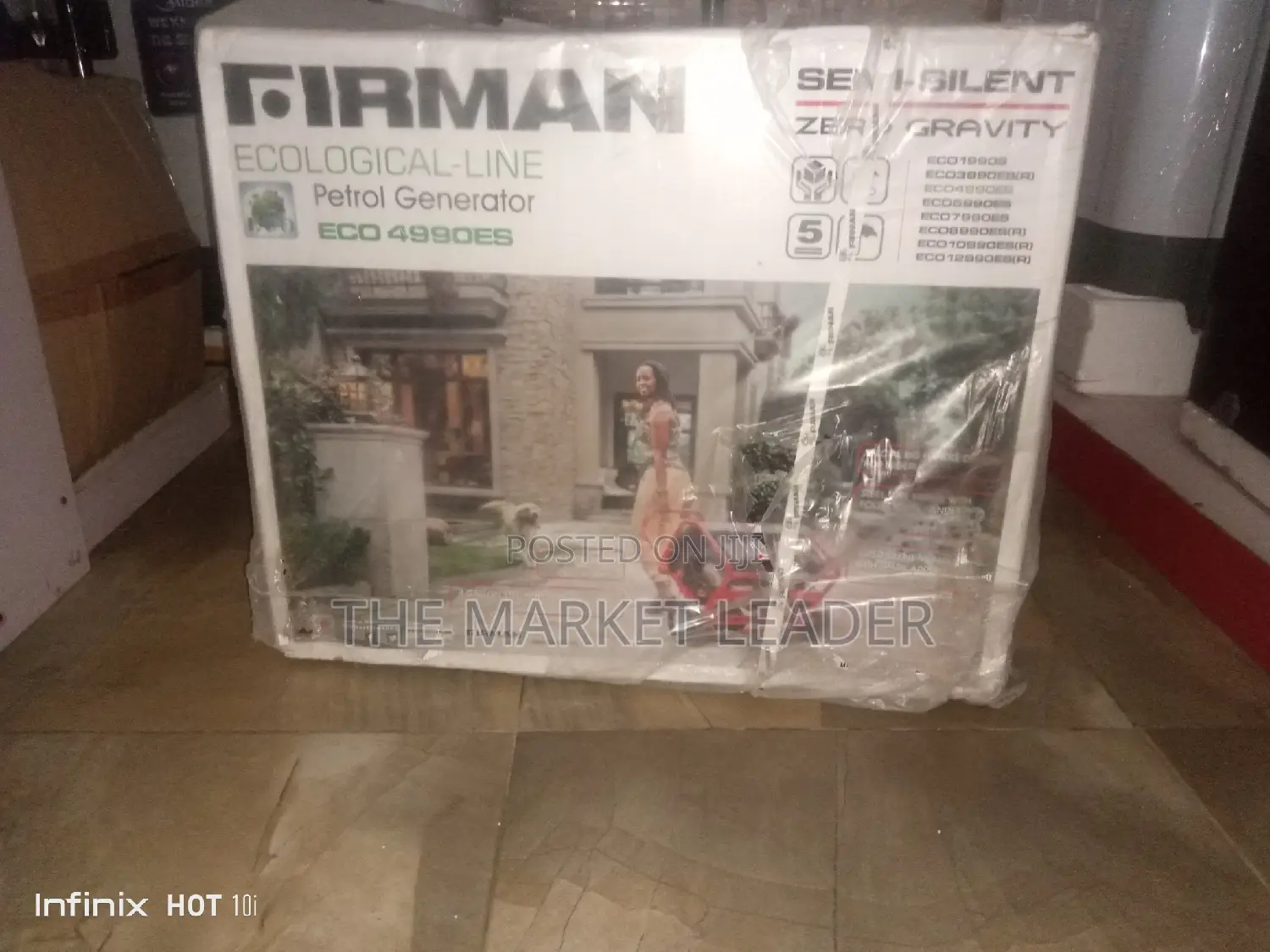 Firman 4.5kva Kick and Start Generator 4990es