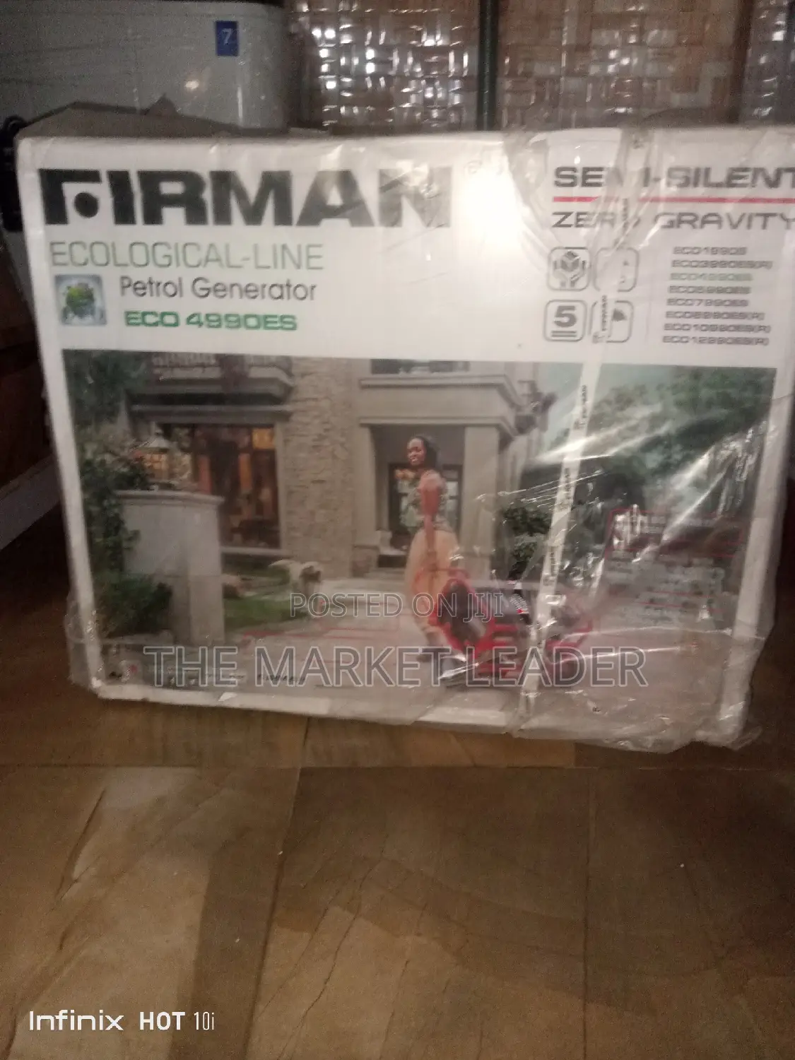Firman 4.5kva Kick and Start Generator 4990es