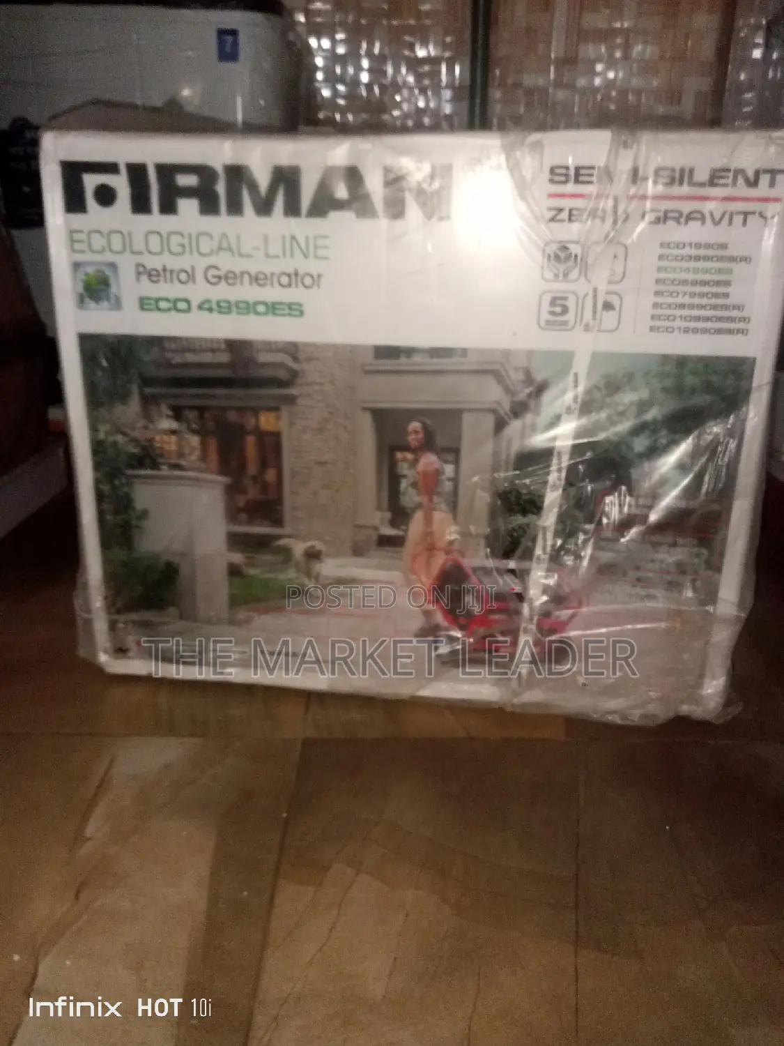 Firman 4.5kva Kick and Start Generator 4990es