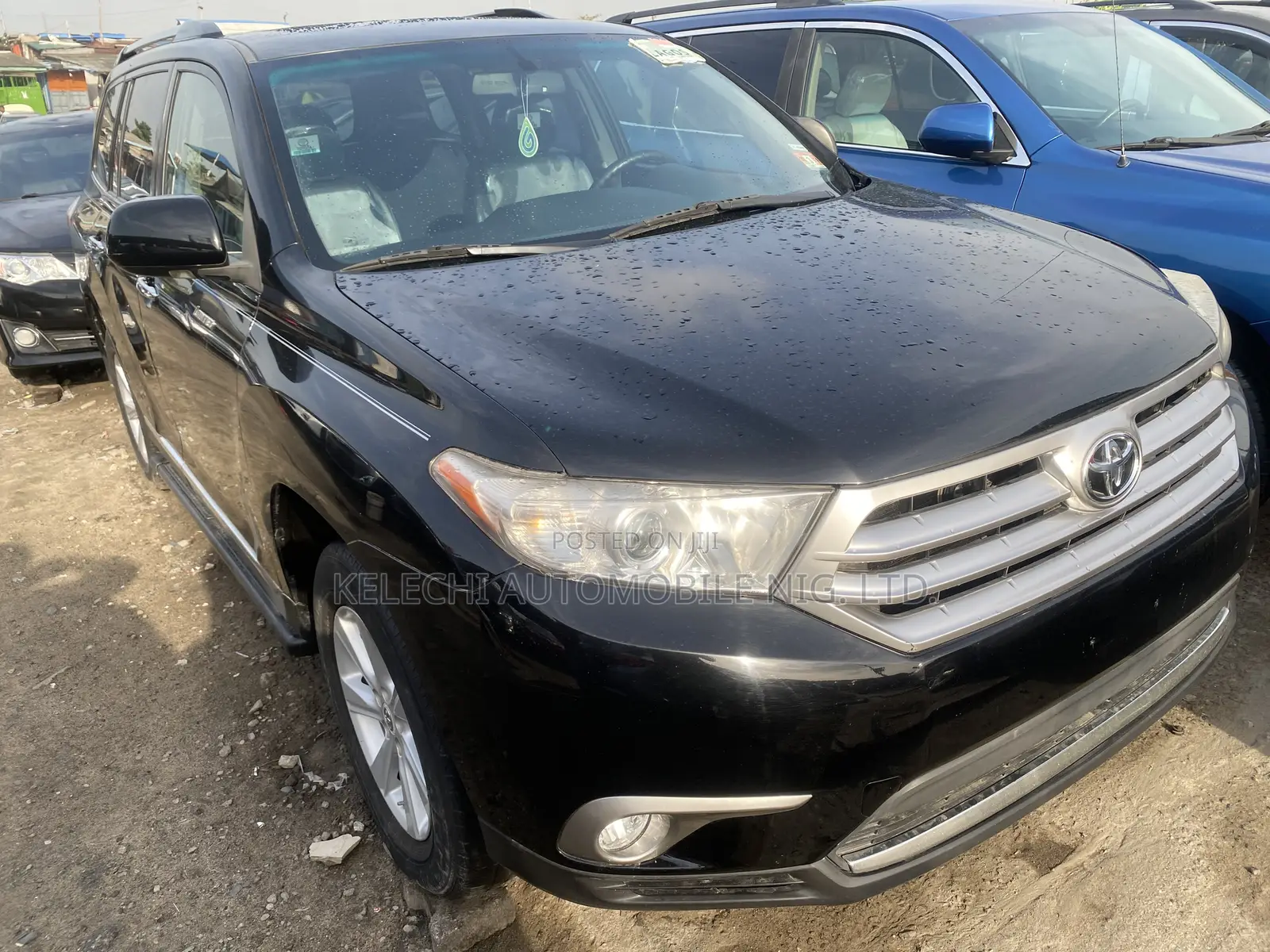 Toyota Highlander Limited 2012 Black