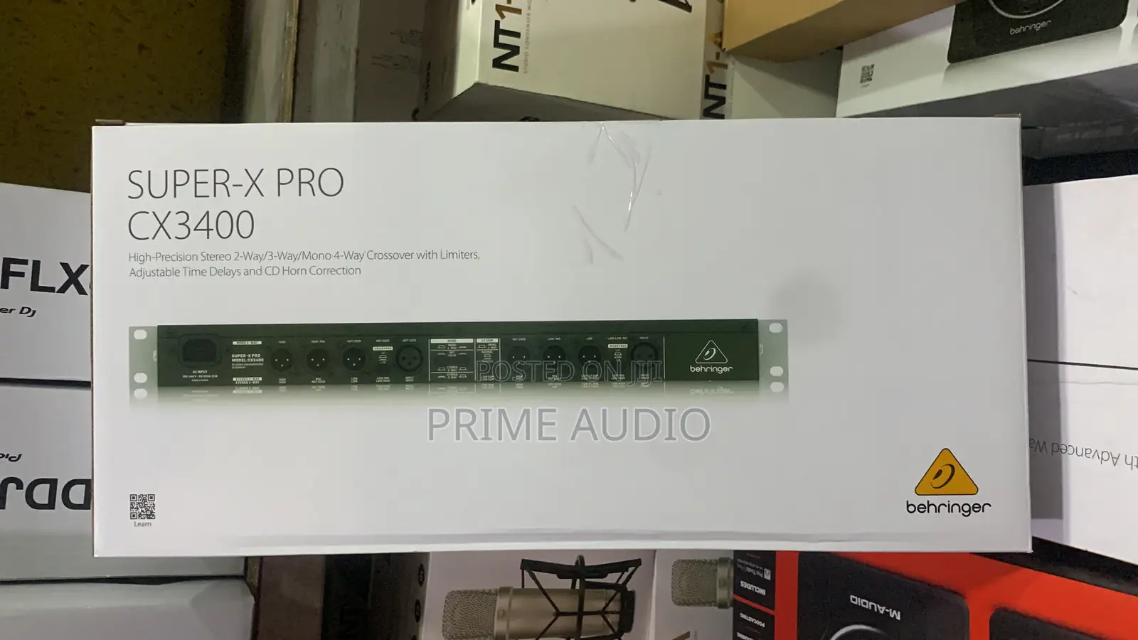Behringer Super-X Pro Cx3400 Crossover With Limiter