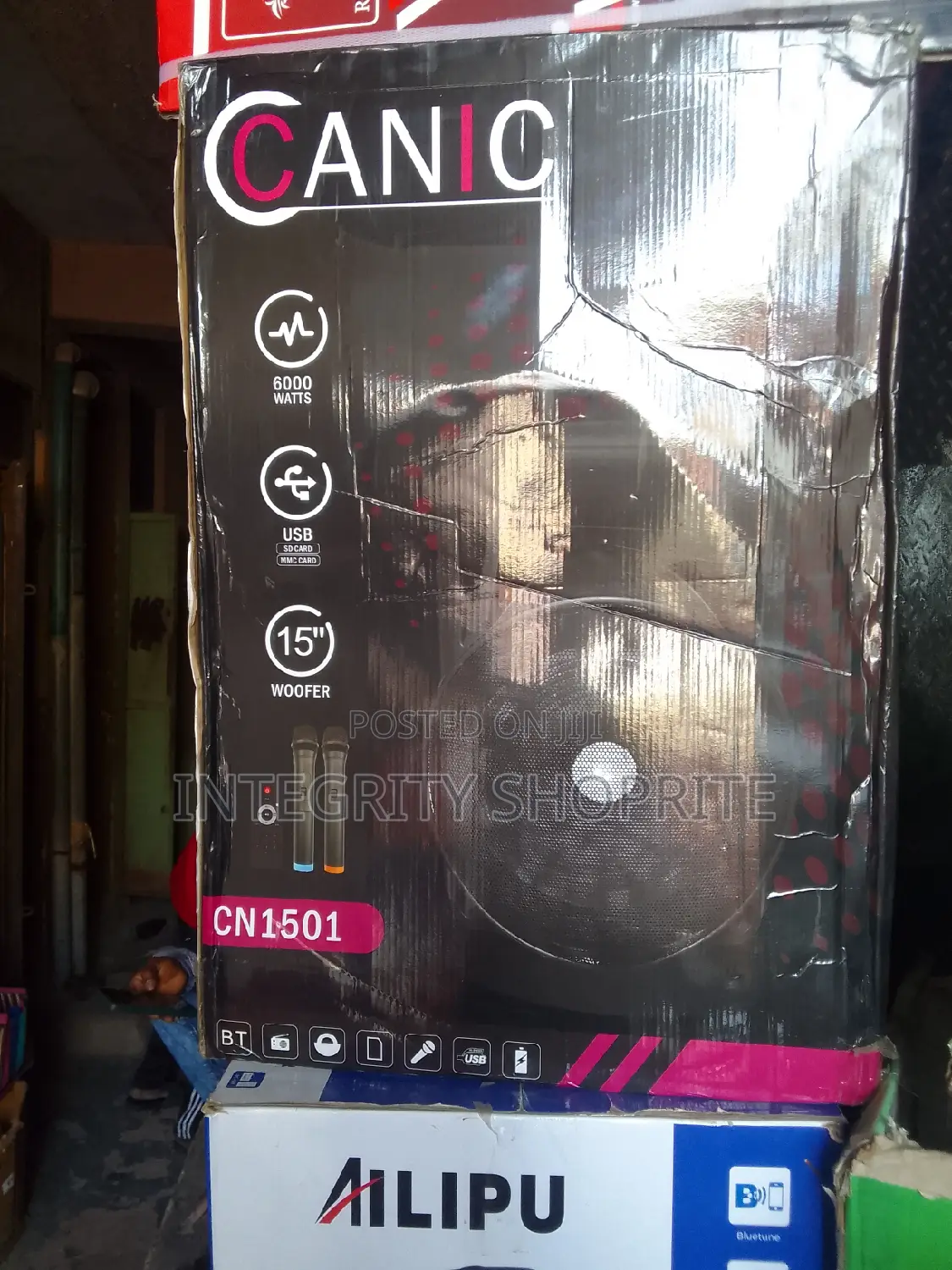 Rechargeable Speaker With Amplifier Megaphone