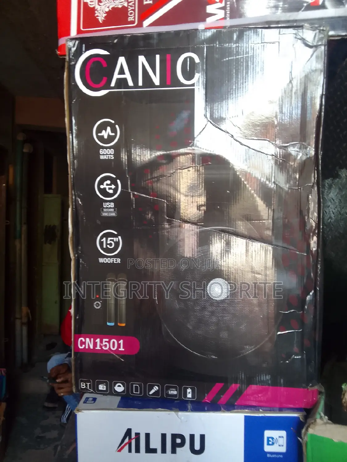 Rechargeable Speaker With Amplifier Megaphone